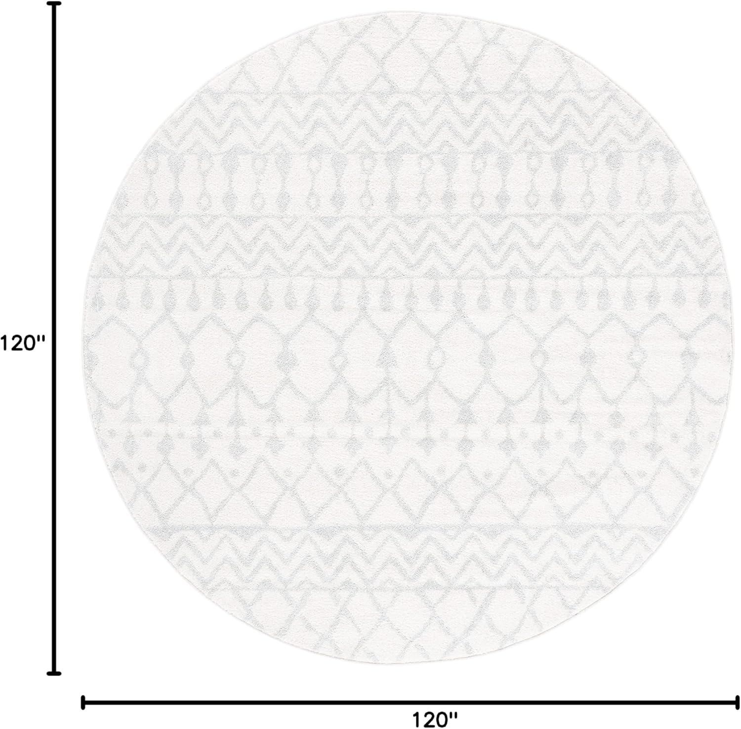 image:imageSAFAVIEH Area Rug 8x10 Tulum Collection Large Navy amp Ivory Moroccan Boho Distressed Design NonShedding amp Easy to Clean Ideal for Living Room Bedroom Dining Space TUL270NIvoryLight Grey