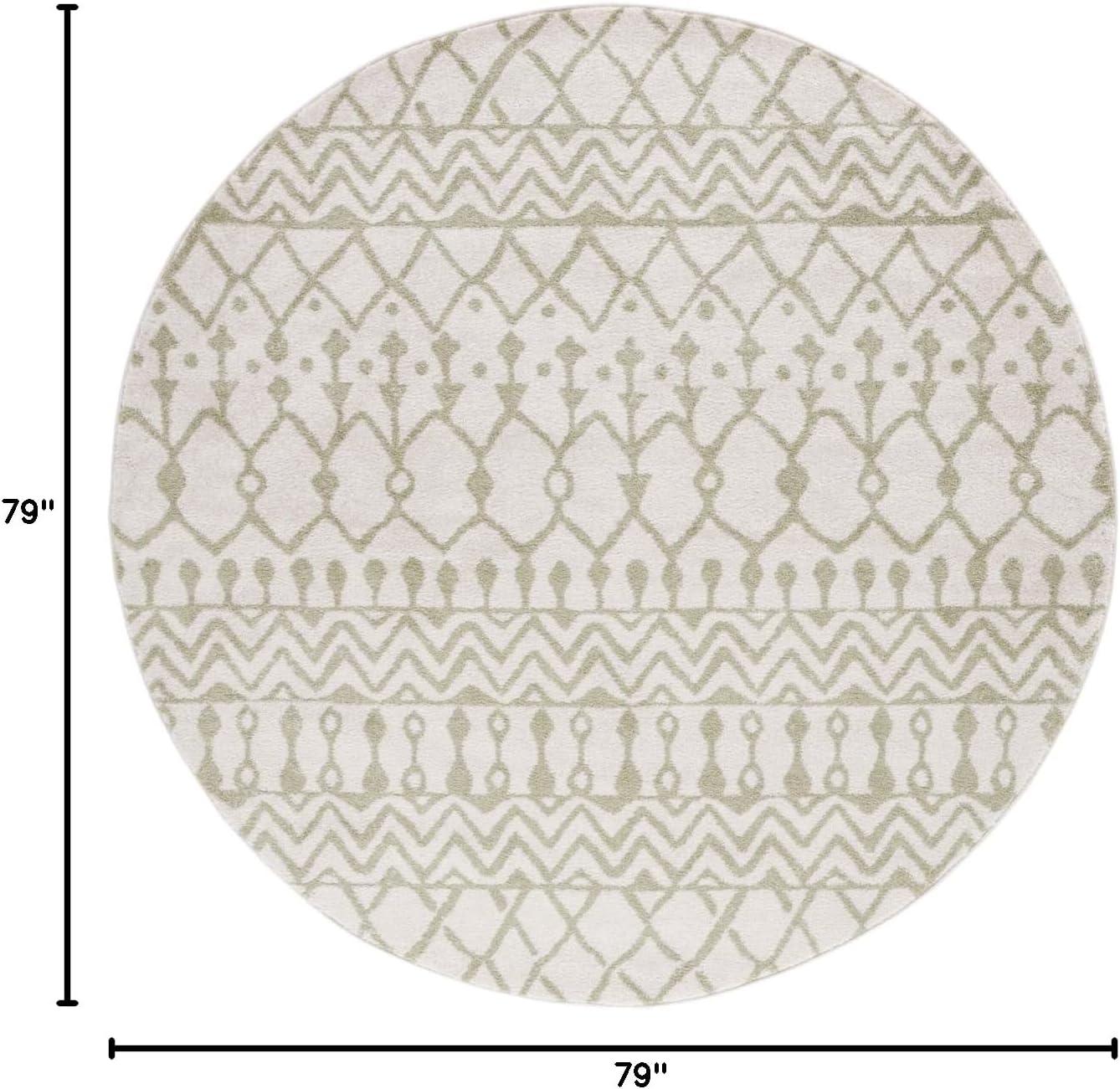 image:imageSAFAVIEH Area Rug 8x10 Tulum Collection Large Navy amp Ivory Moroccan Boho Distressed Design NonShedding amp Easy to Clean Ideal for Living Room Bedroom Dining Space TUL270NIvorySage