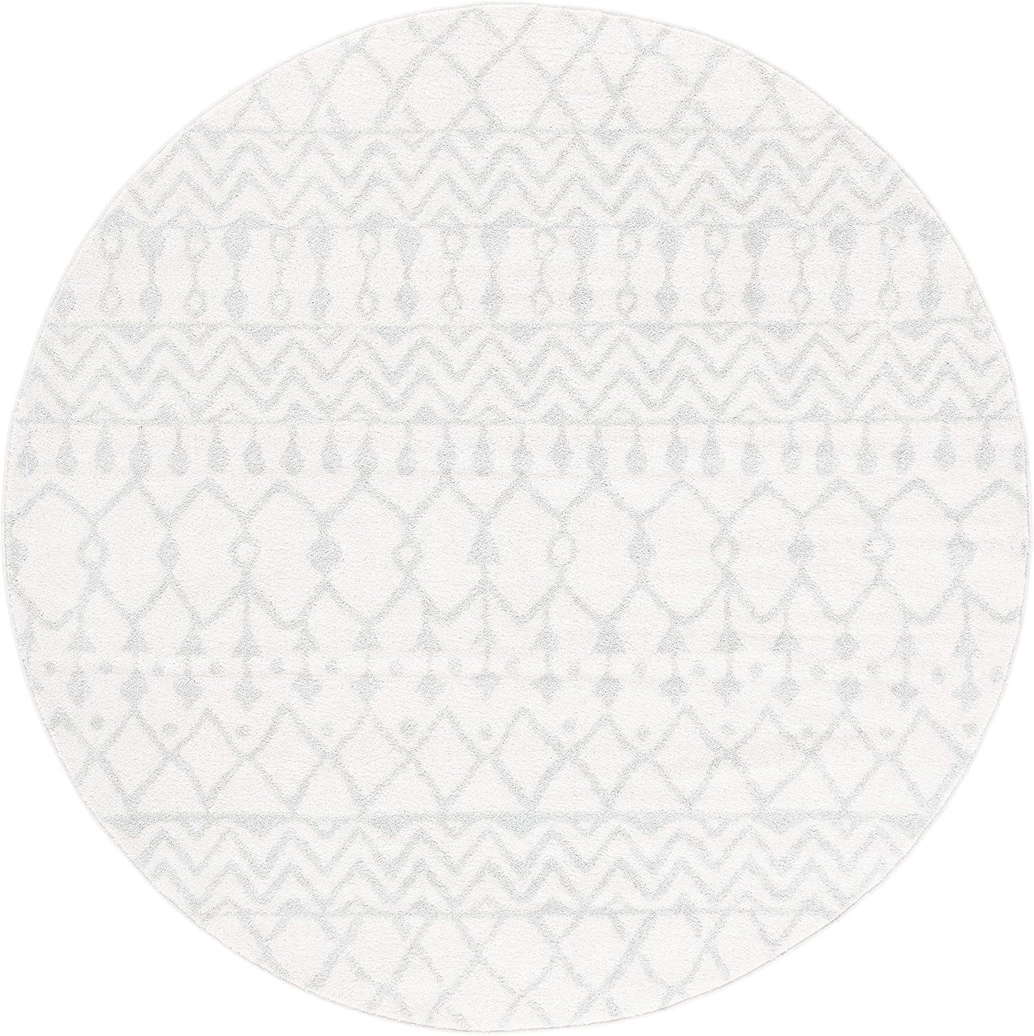 image:imageSAFAVIEH Area Rug 8x10 Tulum Collection Large Navy amp Ivory Moroccan Boho Distressed Design NonShedding amp Easy to Clean Ideal for Living Room Bedroom Dining Space TUL270NIvoryLight Grey