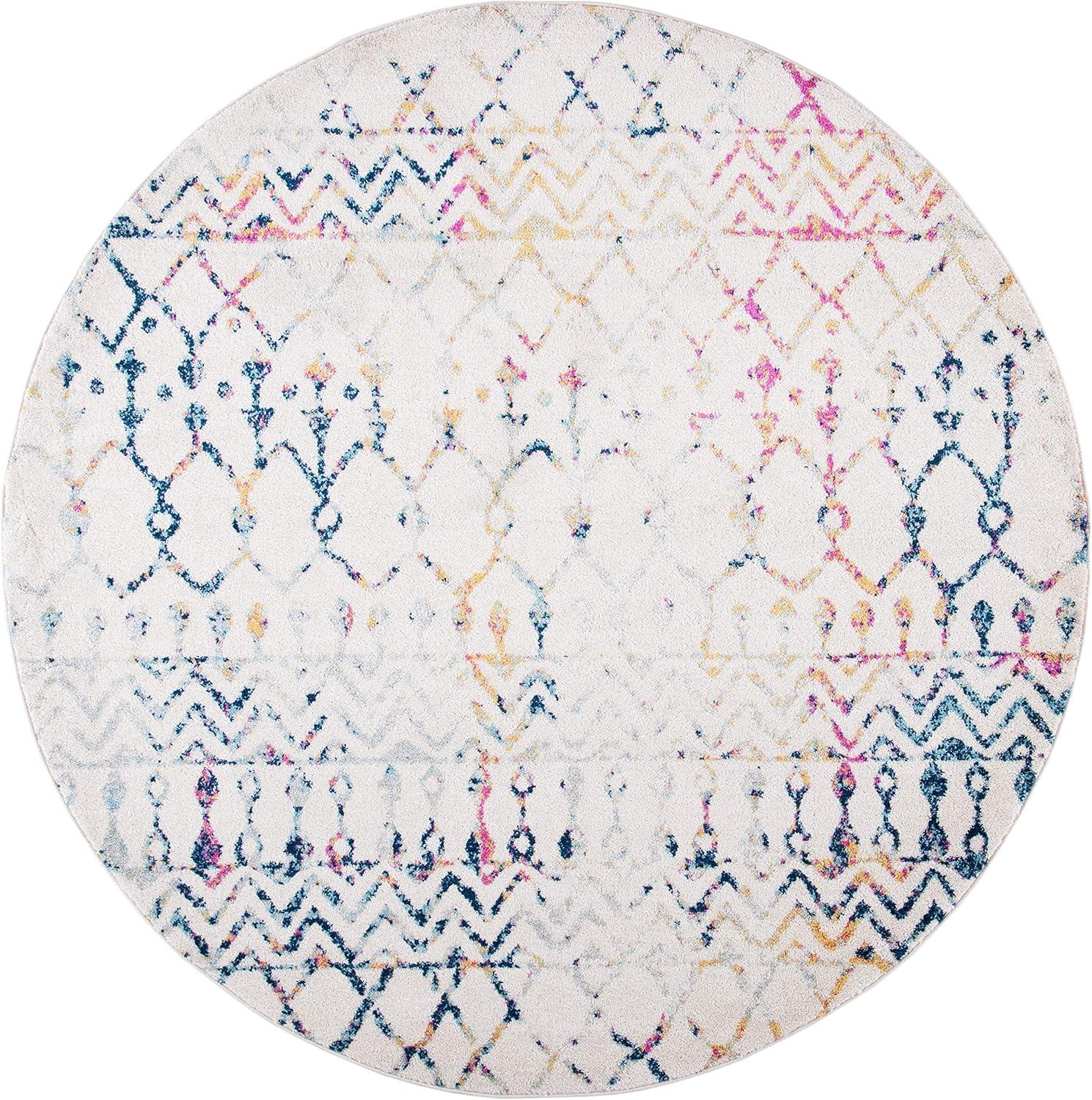 image:imageSAFAVIEH Area Rug 8x10 Tulum Collection Large Navy amp Ivory Moroccan Boho Distressed Design NonShedding amp Easy to Clean Ideal for Living Room Bedroom Dining Space TUL270NIvoryBlue