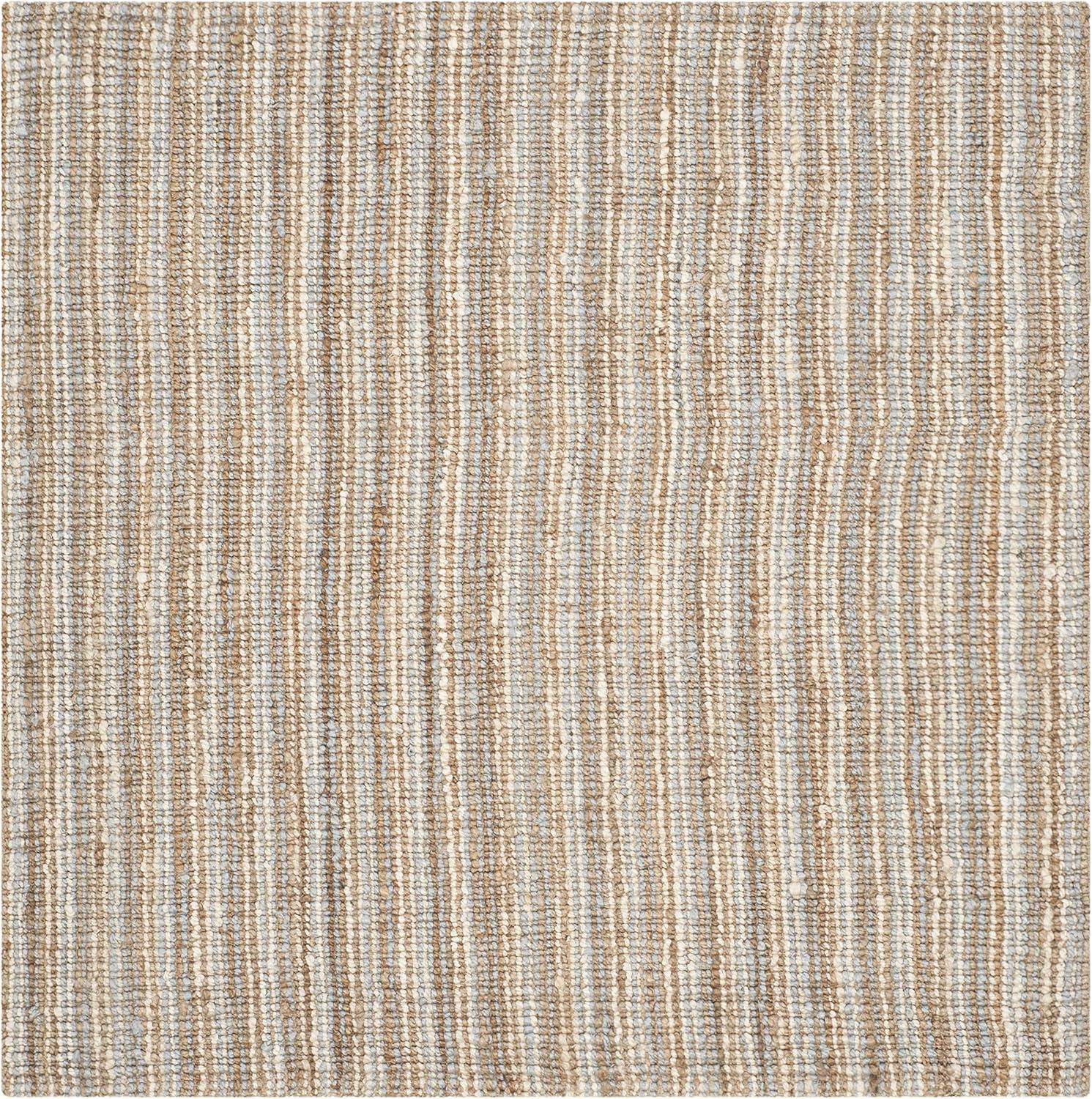 image:imageSAFAVIEH Area Rug 9x12 Natural Fiber Collection Large Natural Brown Handmade Jute Farmhouse Style Chunky Textured Thick Pile NF447AGreyNatural