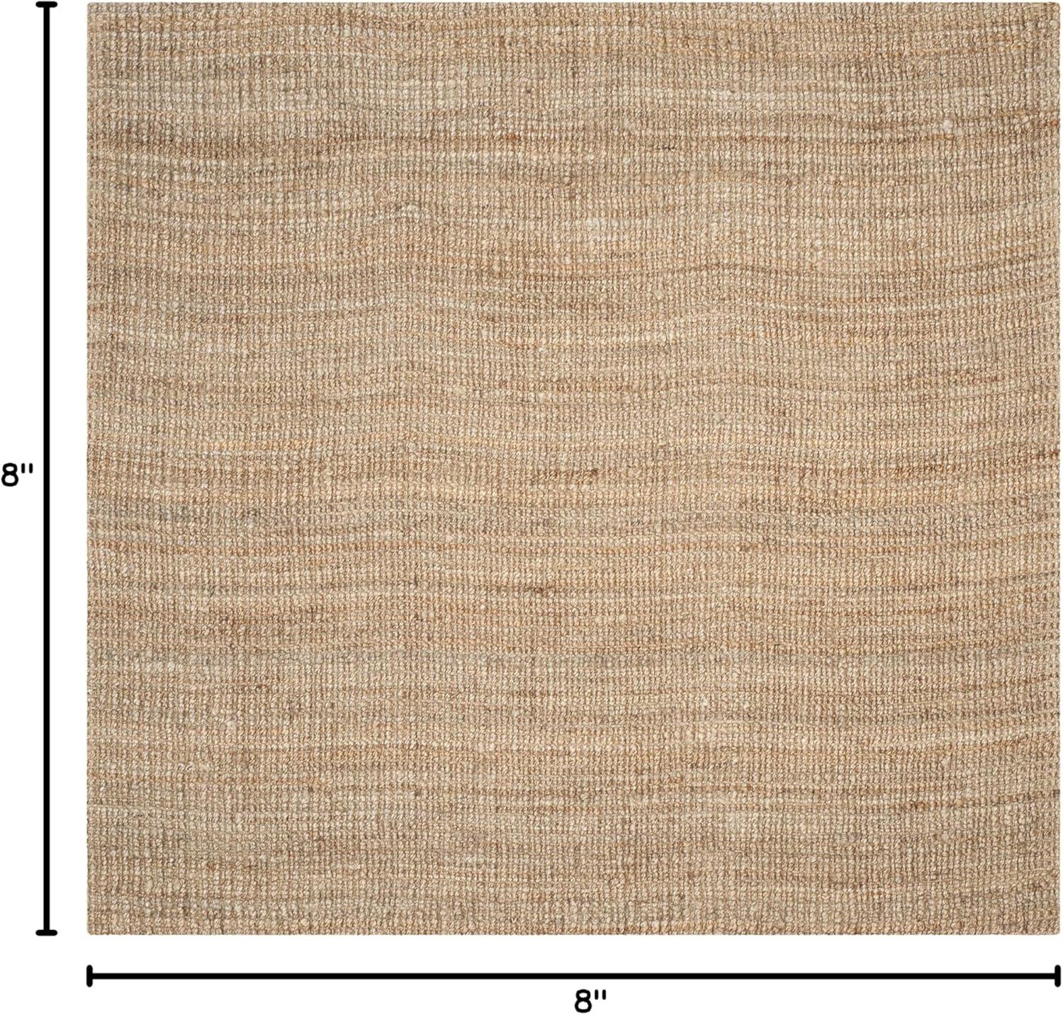image:imageSAFAVIEH Area Rug 9x12 Natural Fiber Collection Large Natural Brown Handmade Jute Farmhouse Style Chunky Textured Thick Pile NF447ANatural
