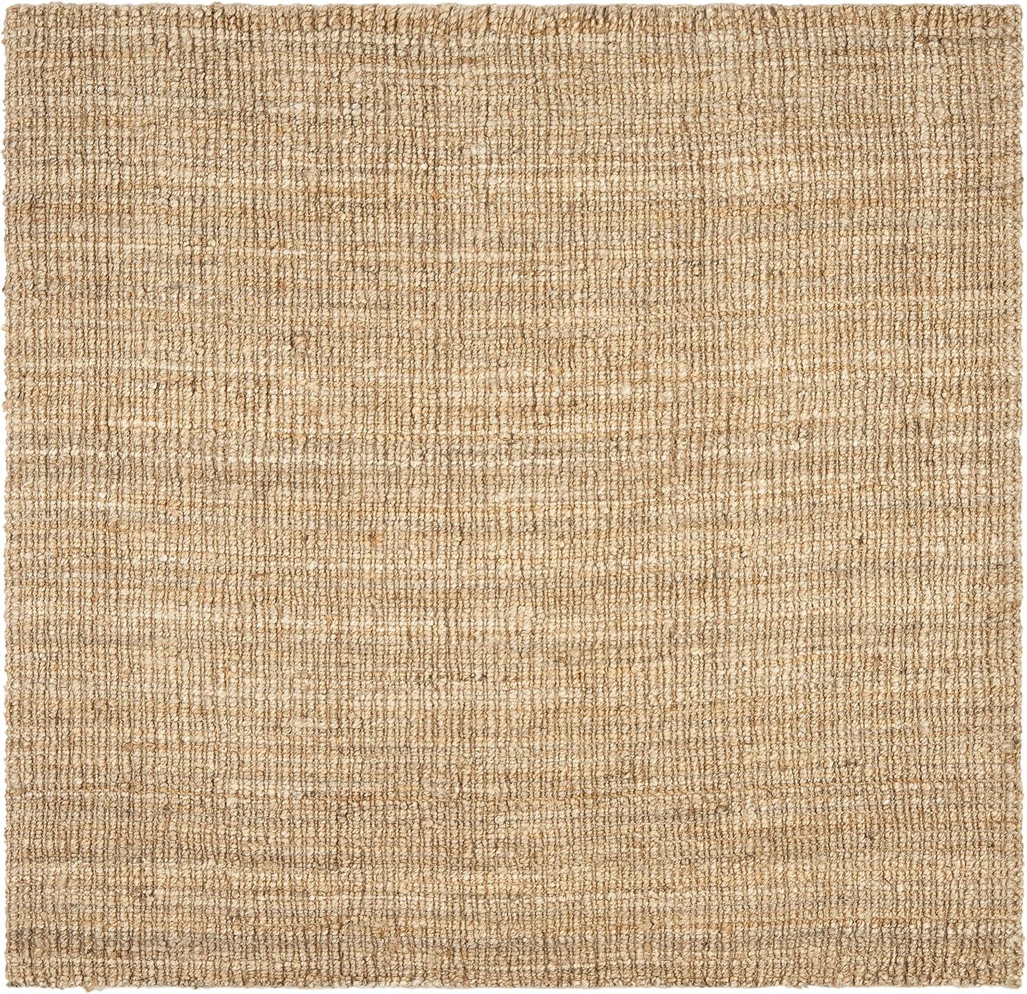 image:imageSAFAVIEH Area Rug 9x12 Natural Fiber Collection Large Natural Brown Handmade Jute Farmhouse Style Chunky Textured Thick Pile NF447ANatural