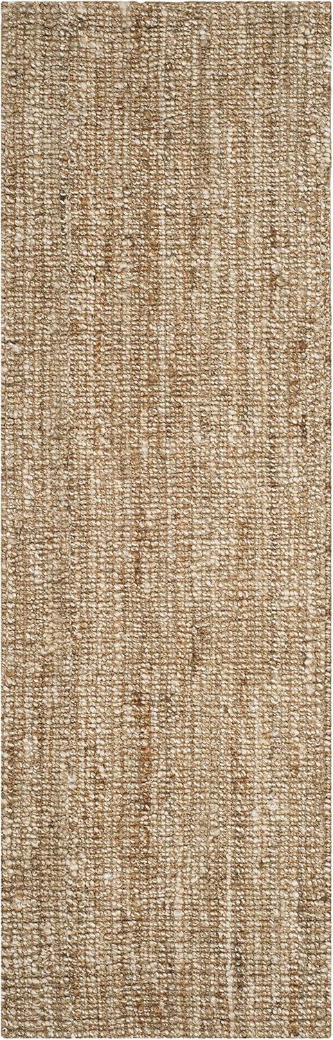 image:imageSAFAVIEH Area Rug 9x12 Natural Fiber Collection Large Natural Brown Handmade Jute Farmhouse Style Chunky Textured Thick Pile NF447ANaturalIvory