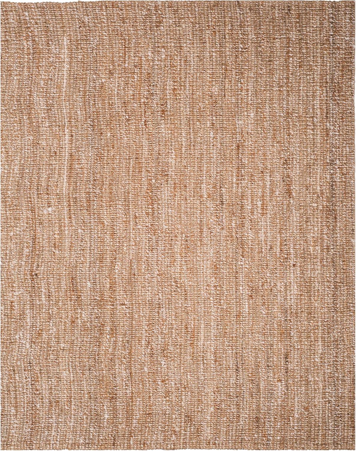 image:imageSAFAVIEH Area Rug 9x12 Natural Fiber Collection Large Natural Brown Handmade Jute Farmhouse Style Chunky Textured Thick Pile NF447ANaturalIvory