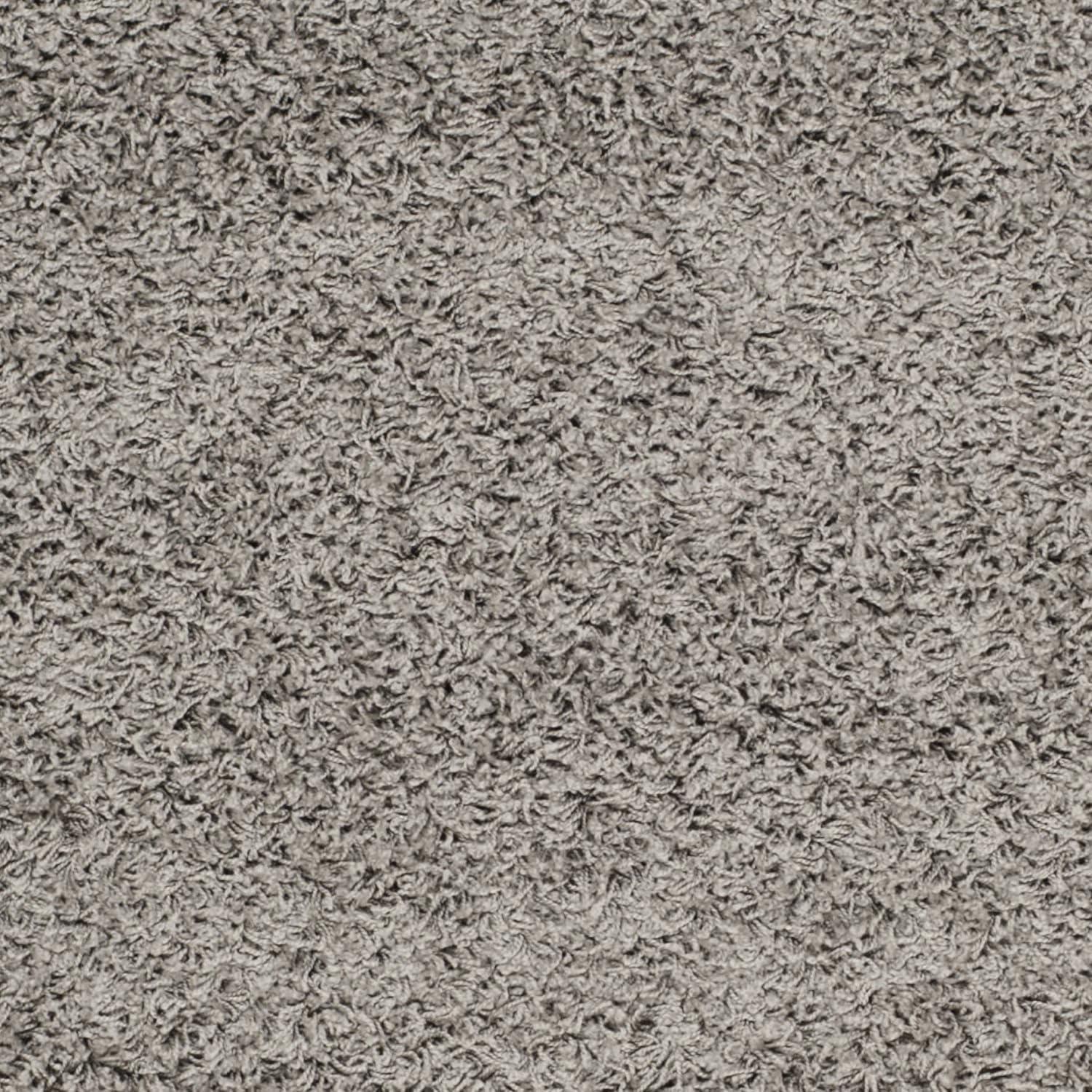 image:imageSAFAVIEH Athens Shag Collection Area Rug 51 x 76 Dark Grey NonShedding amp Easy to Clean Ideal for Living Room Bedroom Dining Space SGA119CLight Grey