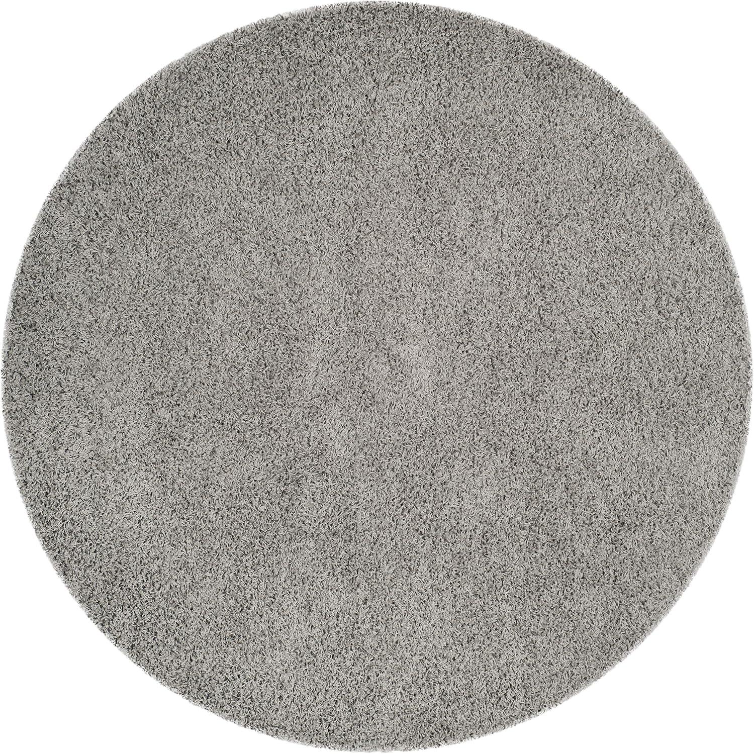 image:imageSAFAVIEH Athens Shag Collection Area Rug 51 x 76 Dark Grey NonShedding amp Easy to Clean Ideal for Living Room Bedroom Dining Space SGA119CLight Grey