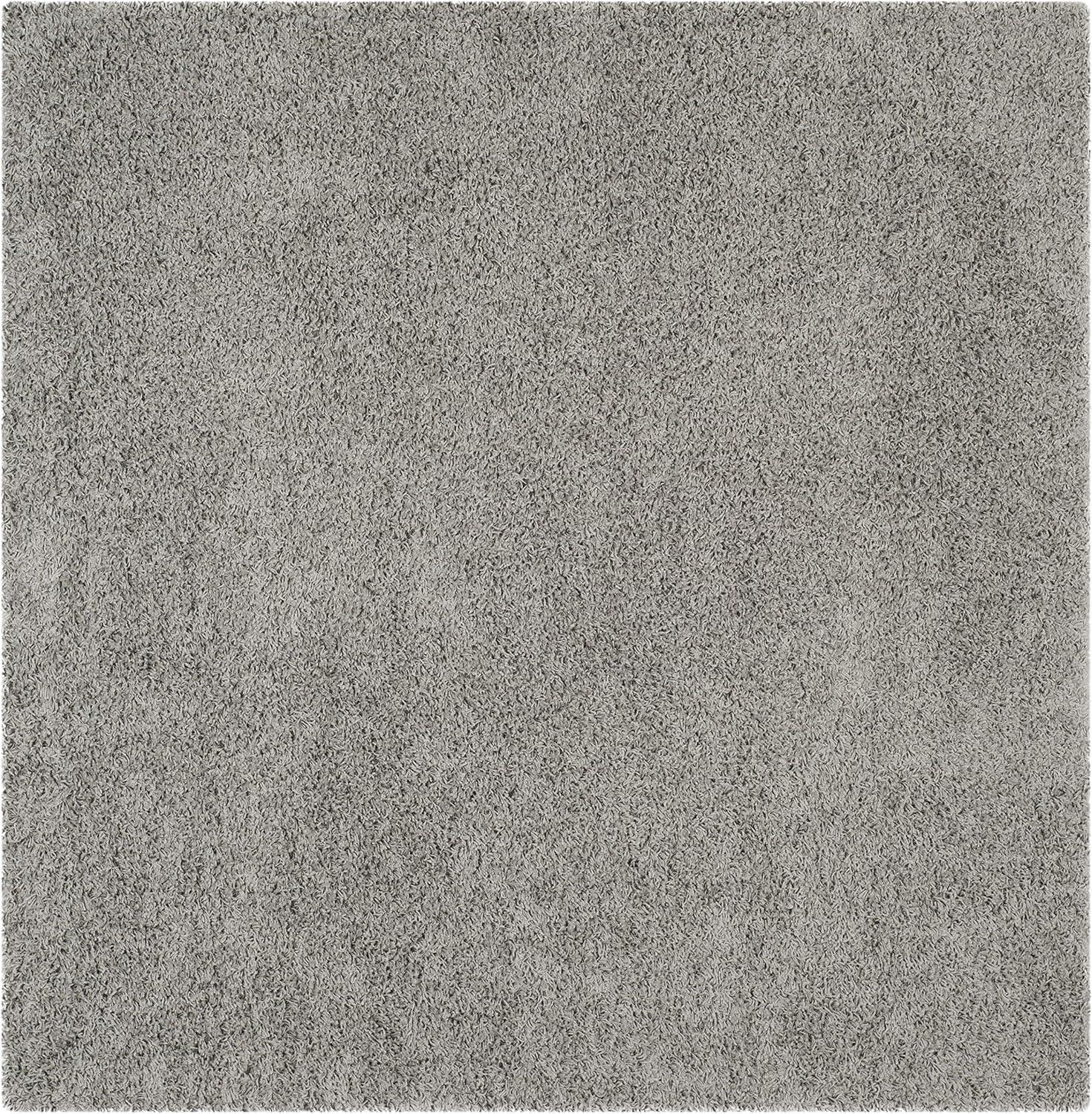 image:imageSAFAVIEH Athens Shag Collection Area Rug 51 x 76 Dark Grey NonShedding amp Easy to Clean Ideal for Living Room Bedroom Dining Space SGA119CLight Grey