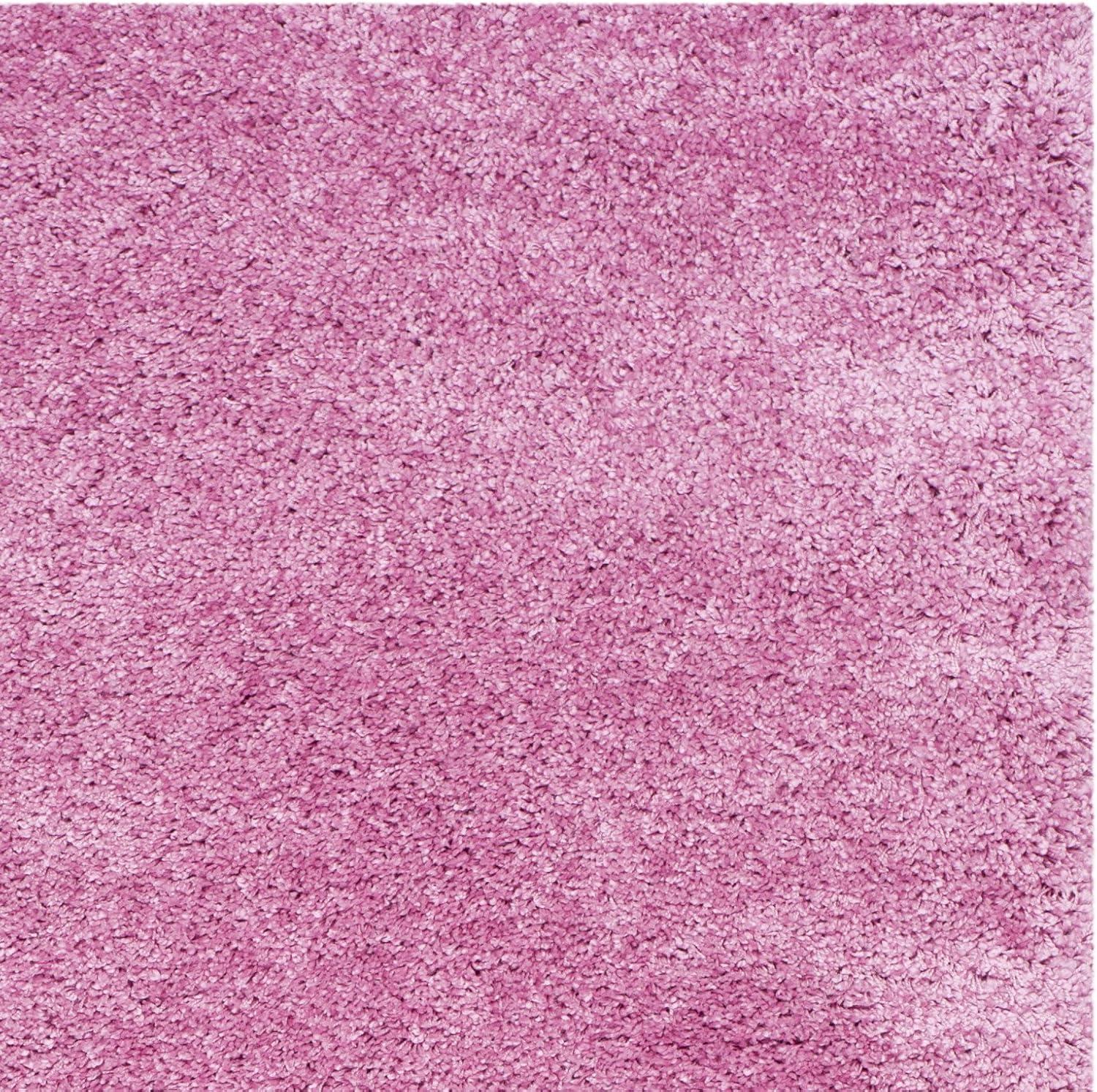 image:imageSAFAVIEH California Shag Collection Area Rug 53 x 76 Beige NonShedding amp Easy to Clean Ultra Plush Thick Pile Ideal for Living Room Bedroom Dining Space SG1511313Pink