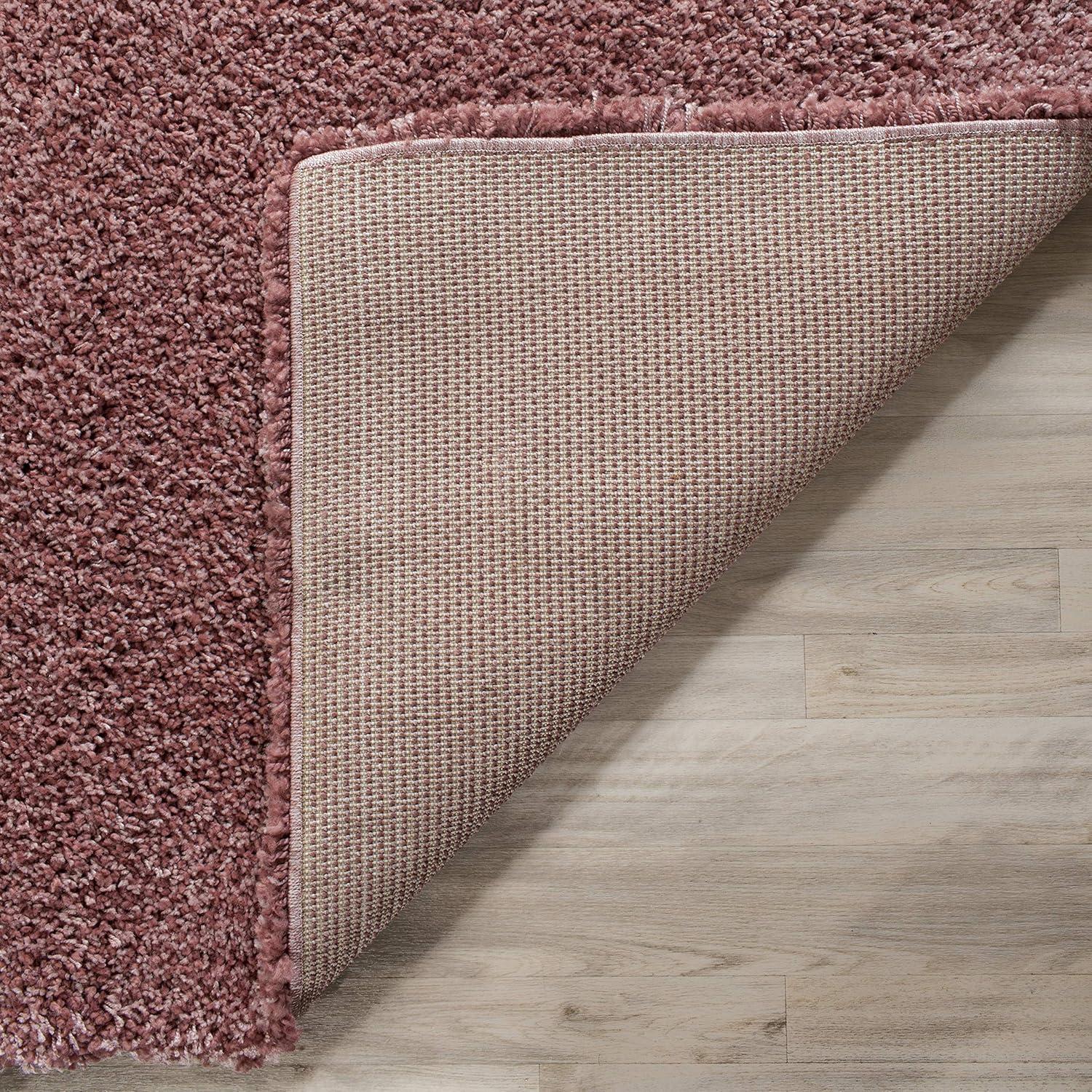 image:imageSAFAVIEH California Shag Collection Area Rug 53 x 76 Beige NonShedding amp Easy to Clean Ultra Plush Thick Pile Ideal for Living Room Bedroom Dining Space SG1511313Rose