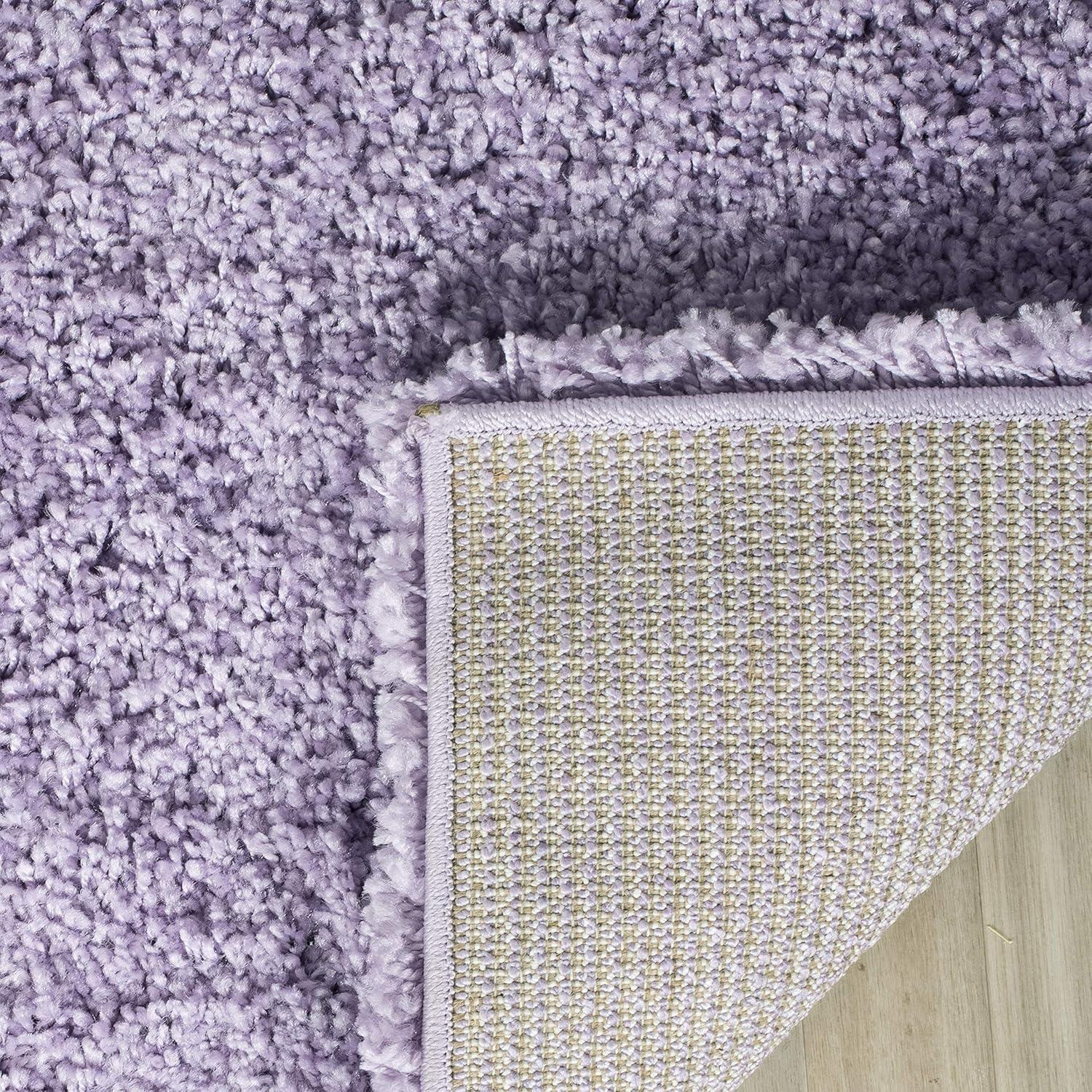 image:imageSAFAVIEH California Shag Collection Area Rug 53 x 76 Beige NonShedding amp Easy to Clean Ultra Plush Thick Pile Ideal for Living Room Bedroom Dining Space SG1511313Lilac