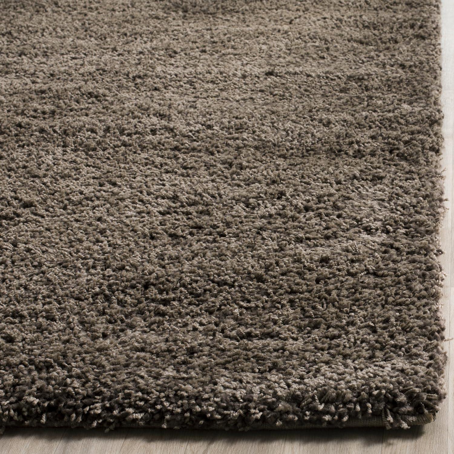 image:imageSAFAVIEH California Shag Collection Area Rug 53 x 76 Beige NonShedding amp Easy to Clean Ultra Plush Thick Pile Ideal for Living Room Bedroom Dining Space SG1511313Mushroom