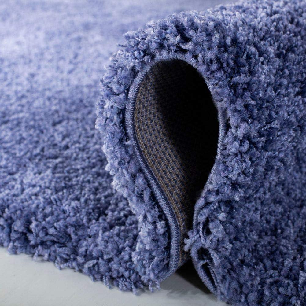 image:imageSAFAVIEH California Shag Collection Area Rug 53 x 76 Beige NonShedding amp Easy to Clean Ultra Plush Thick Pile Ideal for Living Room Bedroom Dining Space SG1511313Periwinkle