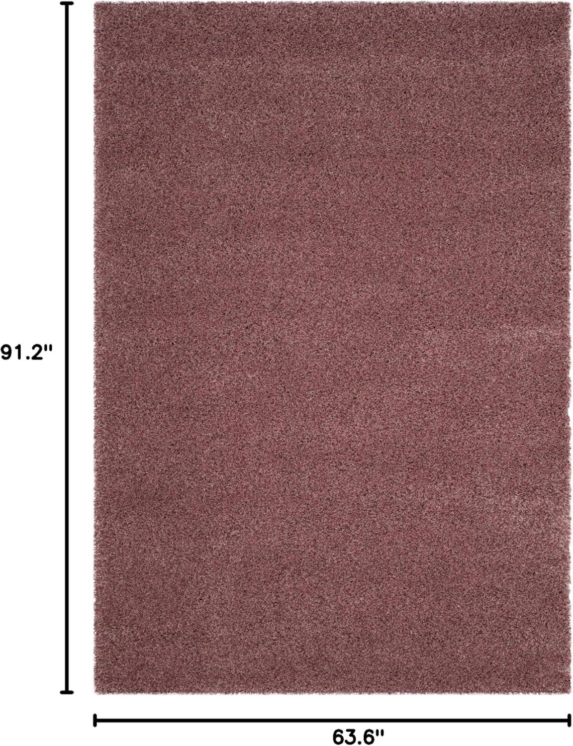 image:imageSAFAVIEH California Shag Collection Area Rug 53 x 76 Beige NonShedding amp Easy to Clean Ultra Plush Thick Pile Ideal for Living Room Bedroom Dining Space SG1511313Rose