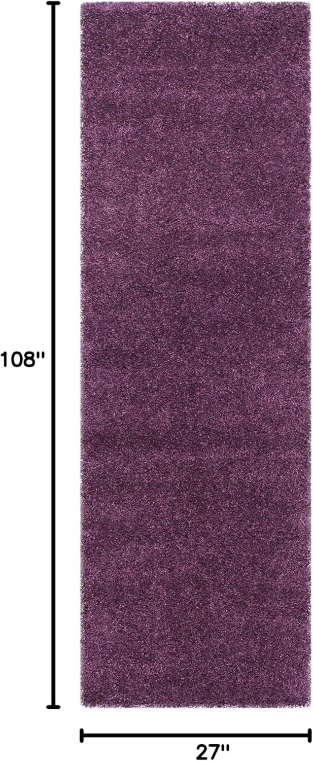 image:imageSAFAVIEH California Shag Collection Area Rug 53 x 76 Beige NonShedding amp Easy to Clean Ultra Plush Thick Pile Ideal for Living Room Bedroom Dining Space SG1511313Purple