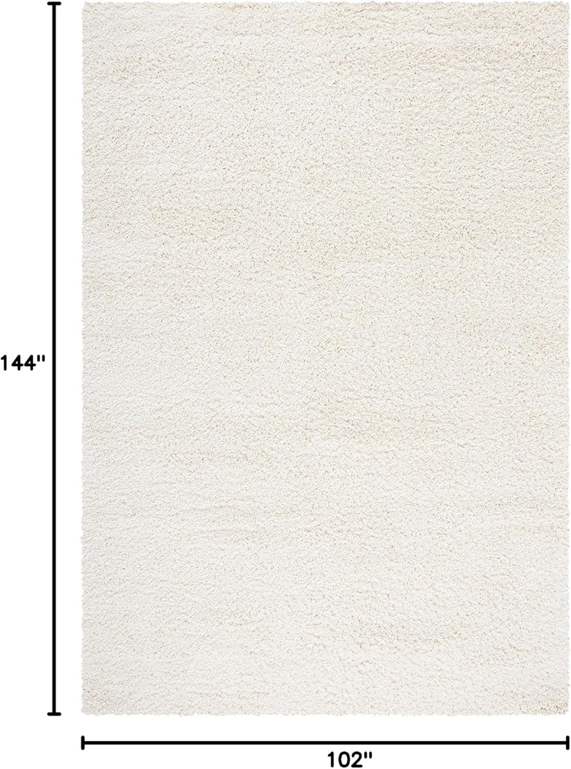 image:imageSAFAVIEH California Shag Collection Area Rug 53 x 76 Beige NonShedding amp Easy to Clean Ultra Plush Thick Pile Ideal for Living Room Bedroom Dining Space SG1511313Ivory