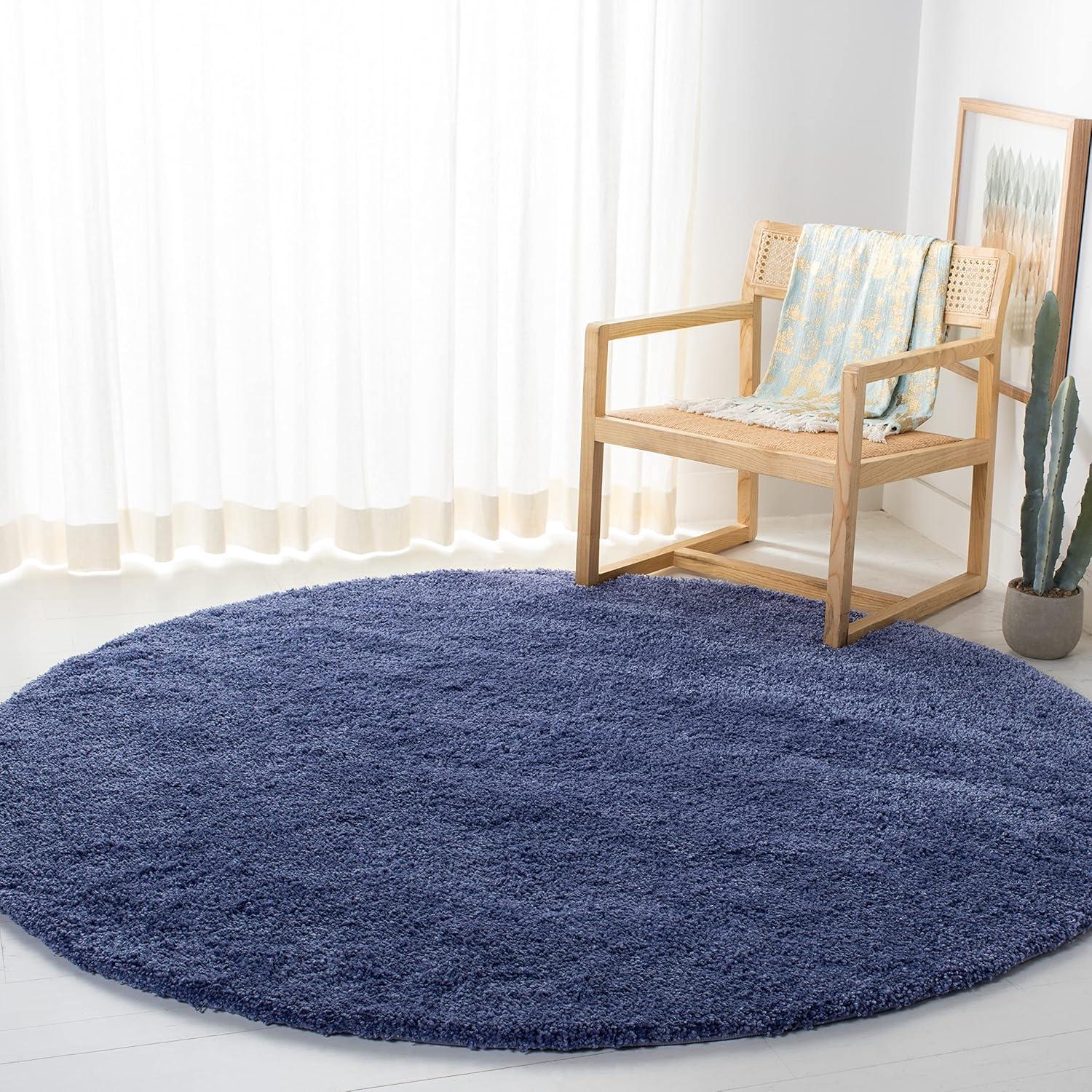 image:imageSAFAVIEH California Shag Collection Area Rug 53 x 76 Beige NonShedding amp Easy to Clean Ultra Plush Thick Pile Ideal for Living Room Bedroom Dining Space SG1511313Periwinkle