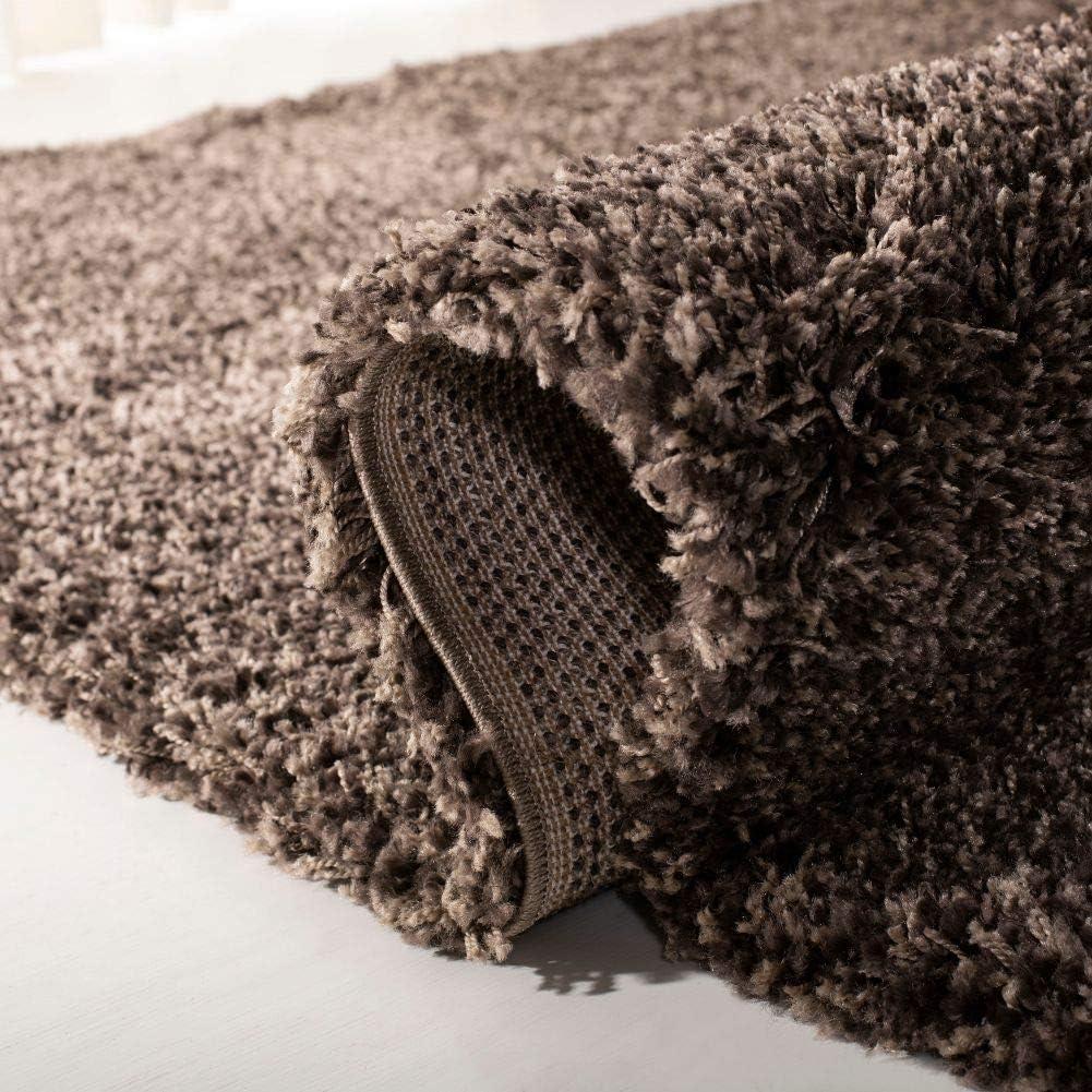 image:imageSAFAVIEH California Shag Collection Area Rug 53 x 76 Beige NonShedding amp Easy to Clean Ultra Plush Thick Pile Ideal for Living Room Bedroom Dining Space SG1511313Mushroom