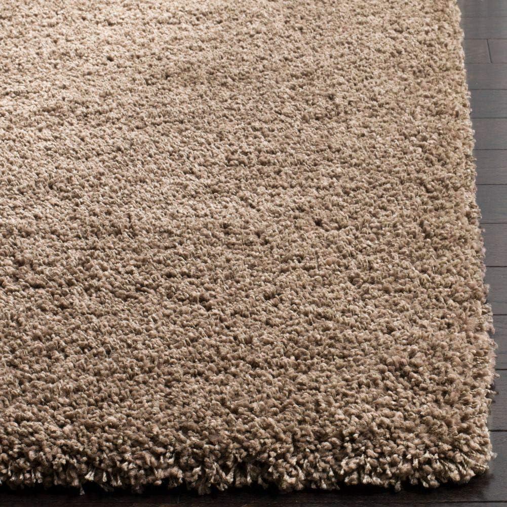 image:imageSAFAVIEH California Shag Collection Area Rug 53 x 76 Beige NonShedding amp Easy to Clean Ultra Plush Thick Pile Ideal for Living Room Bedroom Dining Space SG1511313Taupe