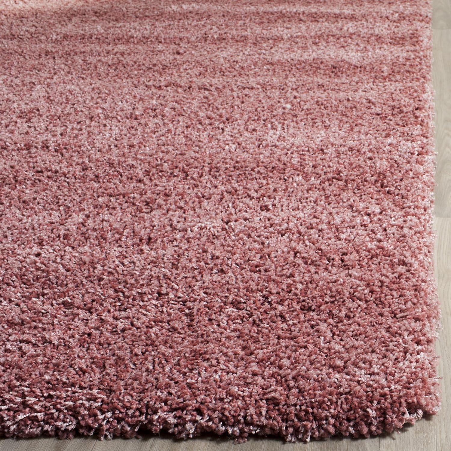 image:imageSAFAVIEH California Shag Collection Area Rug 53 x 76 Beige NonShedding amp Easy to Clean Ultra Plush Thick Pile Ideal for Living Room Bedroom Dining Space SG1511313Rose