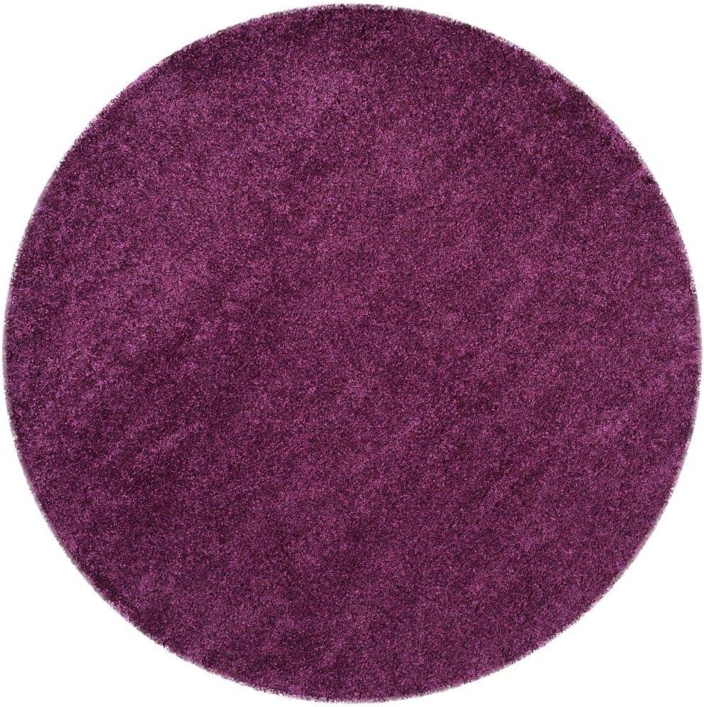 image:imageSAFAVIEH California Shag Collection Area Rug 53 x 76 Beige NonShedding amp Easy to Clean Ultra Plush Thick Pile Ideal for Living Room Bedroom Dining Space SG1511313Purple