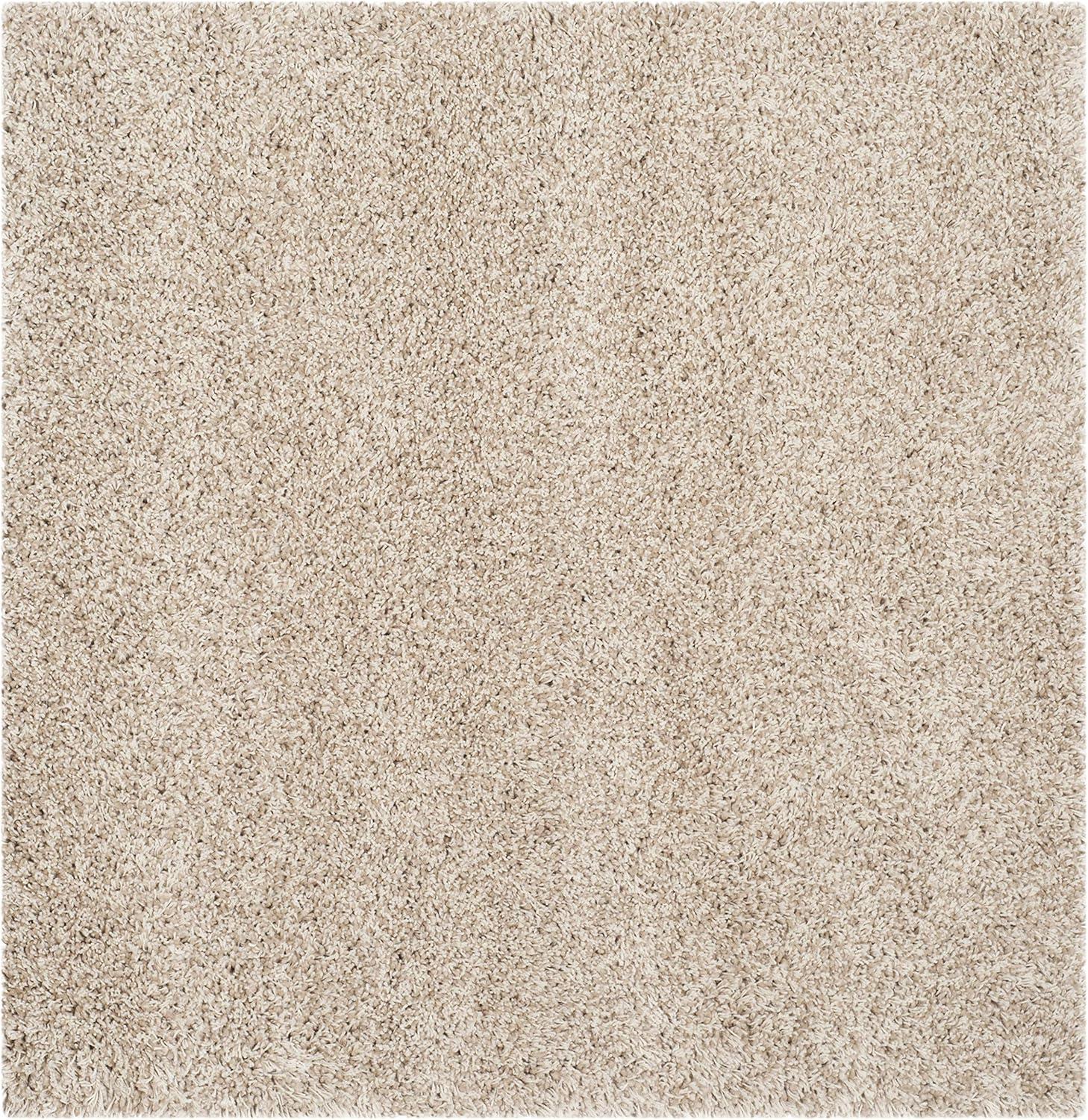 image:imageSAFAVIEH California Shag Collection Area Rug 53 x 76 Beige NonShedding amp Easy to Clean Ultra Plush Thick Pile Ideal for Living Room Bedroom Dining Space SG1511313Beige