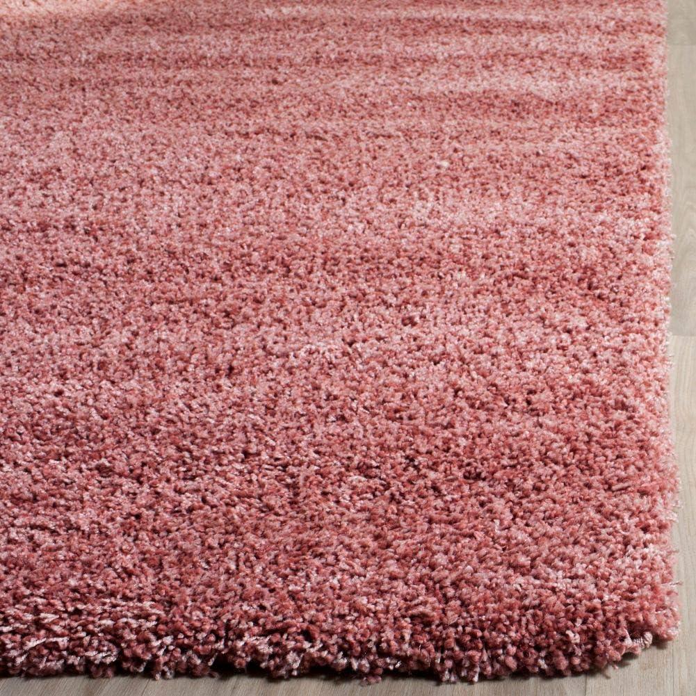 image:imageSAFAVIEH California Shag Collection Area Rug 53 x 76 Beige NonShedding amp Easy to Clean Ultra Plush Thick Pile Ideal for Living Room Bedroom Dining Space SG1511313Rose