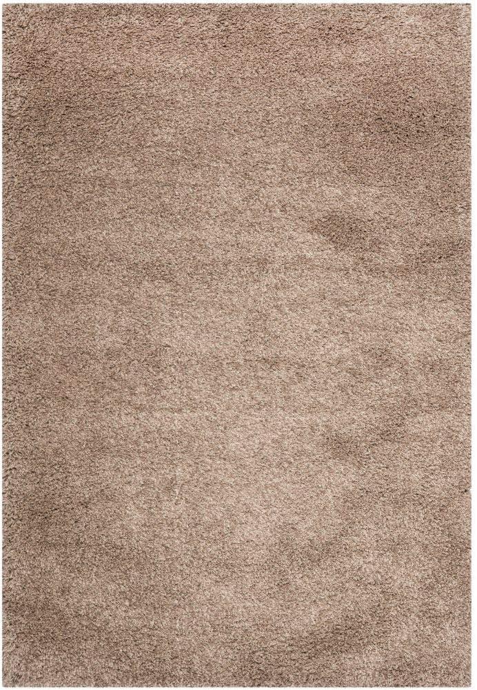 image:imageSAFAVIEH California Shag Collection Area Rug 53 x 76 Beige NonShedding amp Easy to Clean Ultra Plush Thick Pile Ideal for Living Room Bedroom Dining Space SG1511313Taupe