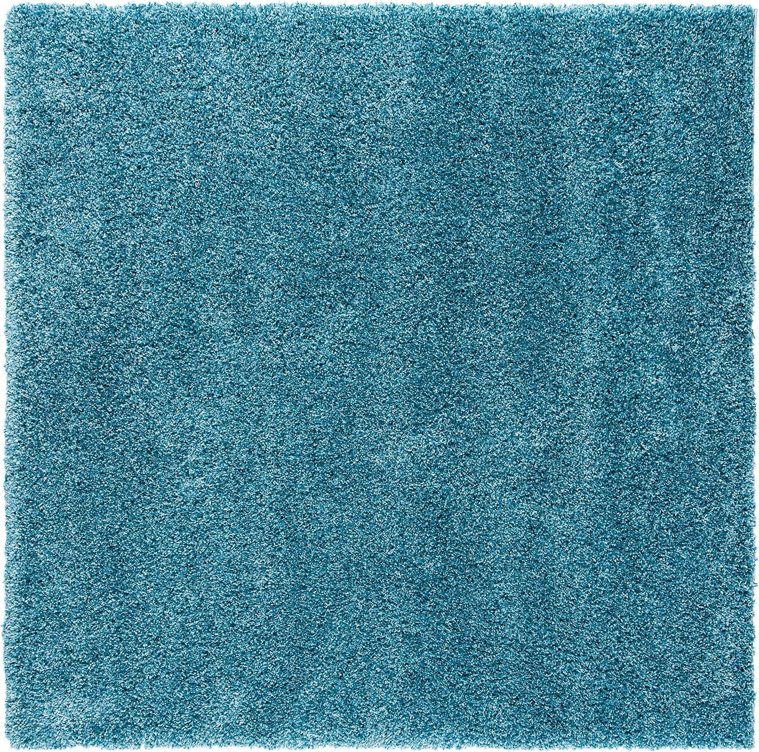 image:imageSAFAVIEH California Shag Collection Area Rug 53 x 76 Beige NonShedding amp Easy to Clean Ultra Plush Thick Pile Ideal for Living Room Bedroom Dining Space SG1511313Turquoise