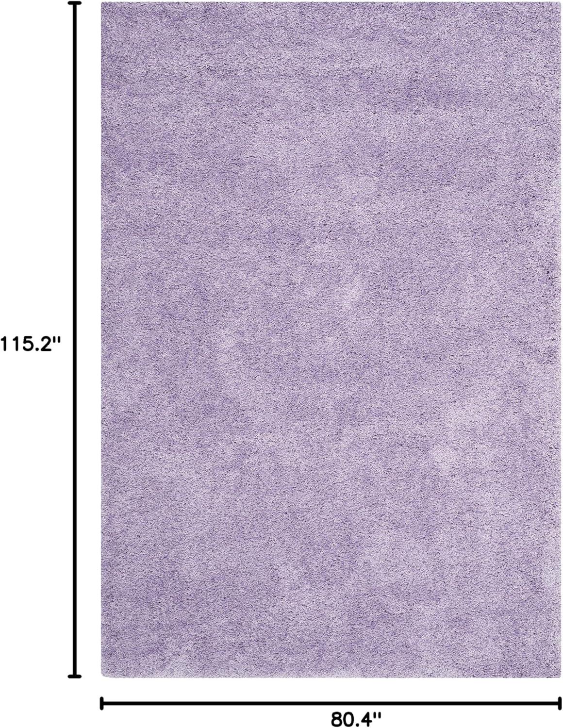 image:imageSAFAVIEH California Shag Collection Area Rug 53 x 76 Beige NonShedding amp Easy to Clean Ultra Plush Thick Pile Ideal for Living Room Bedroom Dining Space SG1511313Lilac