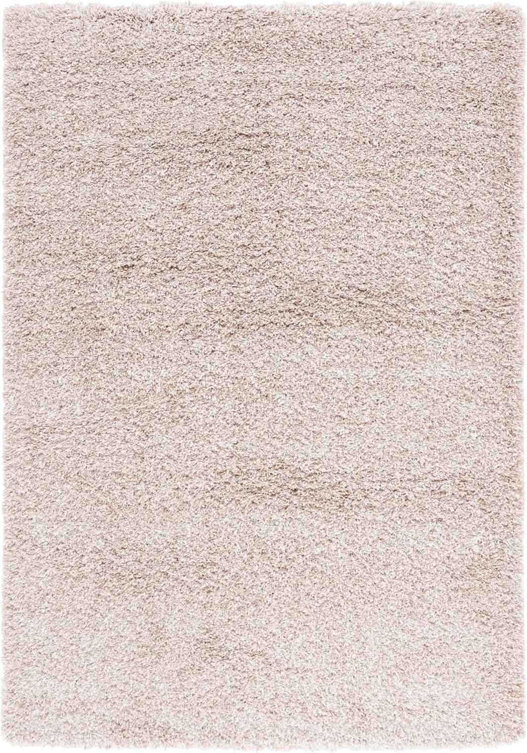 image:imageSAFAVIEH California Shag Collection Area Rug 53 x 76 Beige NonShedding amp Easy to Clean Ultra Plush Thick Pile Ideal for Living Room Bedroom Dining Space SG1511313Beige