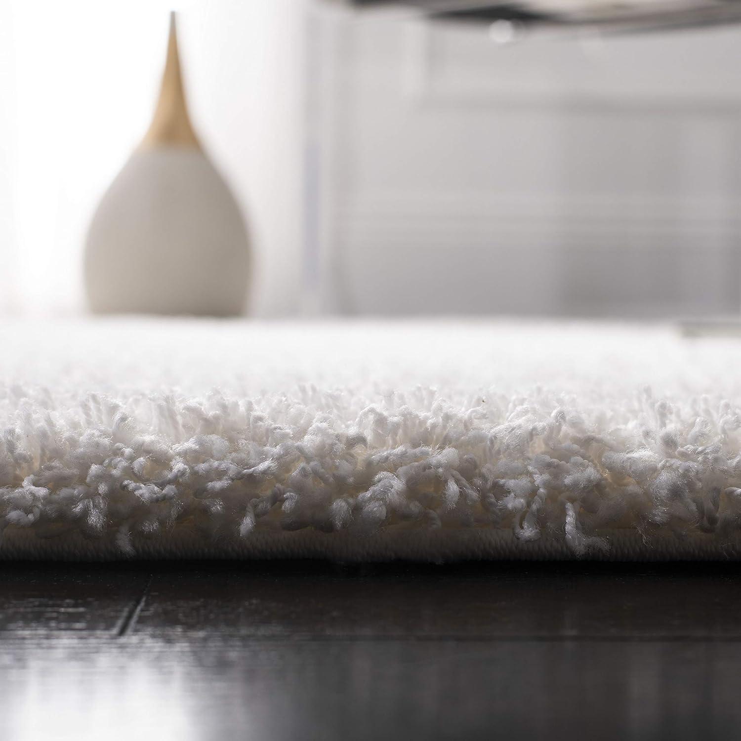 image:imageSAFAVIEH California Shag Collection Area Rug 53 x 76 Beige NonShedding amp Easy to Clean Ultra Plush Thick Pile Ideal for Living Room Bedroom Dining Space SG1511313Red