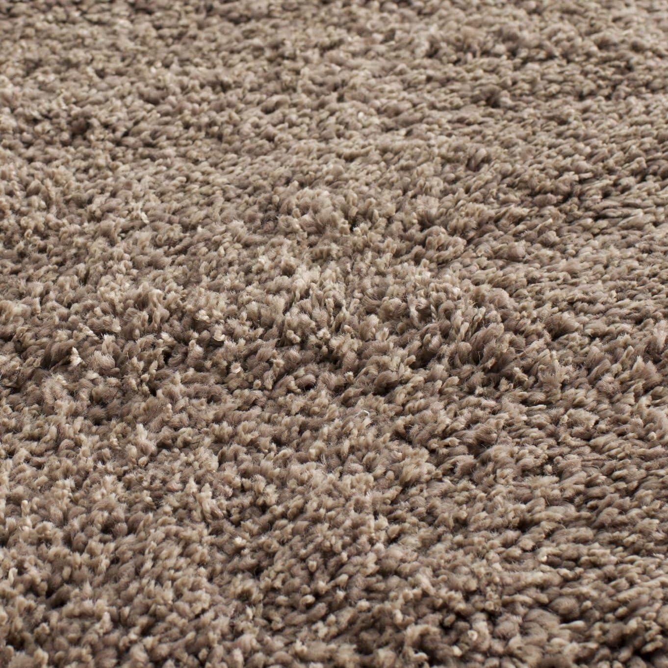 image:imageSAFAVIEH California Shag Collection Area Rug 53 x 76 Beige NonShedding amp Easy to Clean Ultra Plush Thick Pile Ideal for Living Room Bedroom Dining Space SG1511313Taupe