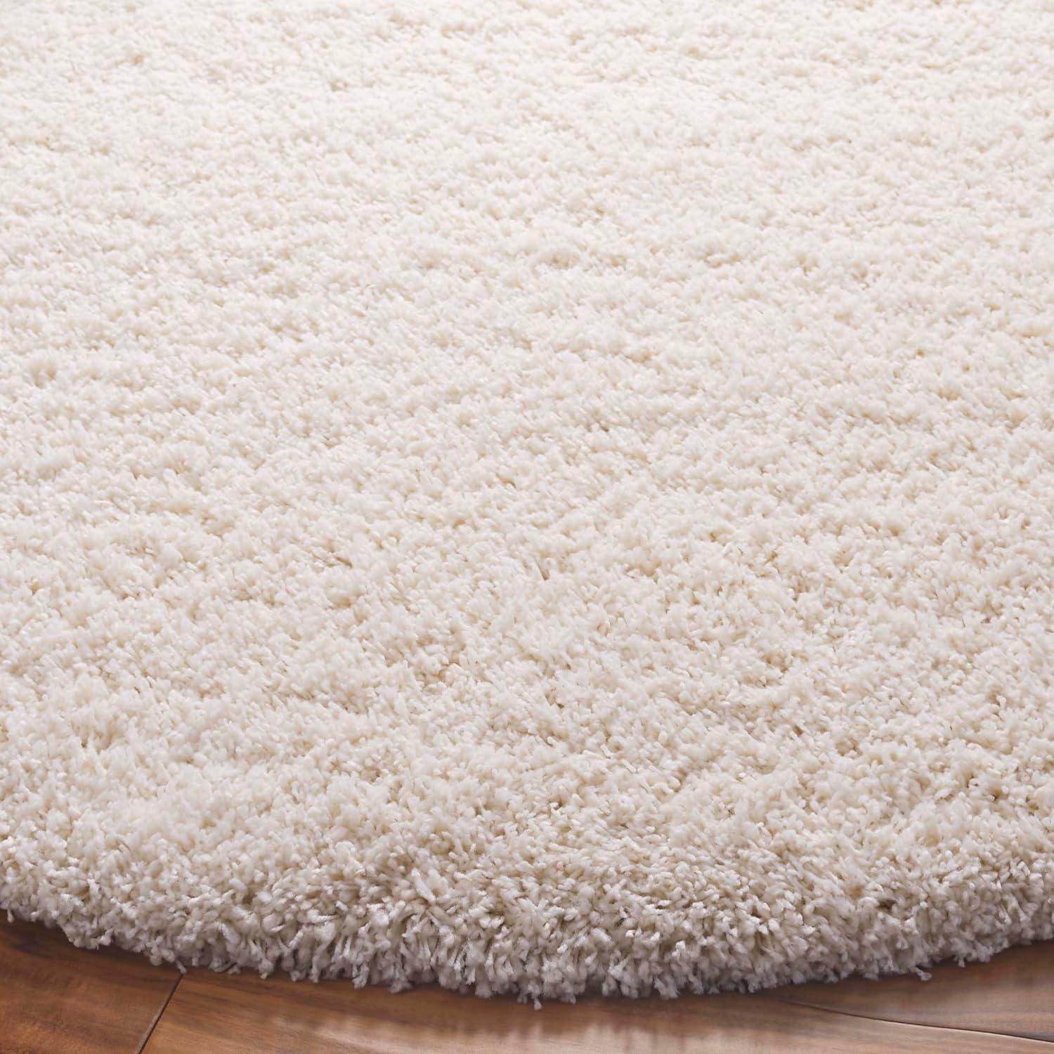image:imageSAFAVIEH California Shag Collection Area Rug 53 x 76 Beige NonShedding amp Easy to Clean Ultra Plush Thick Pile Ideal for Living Room Bedroom Dining Space SG1511313Ivory