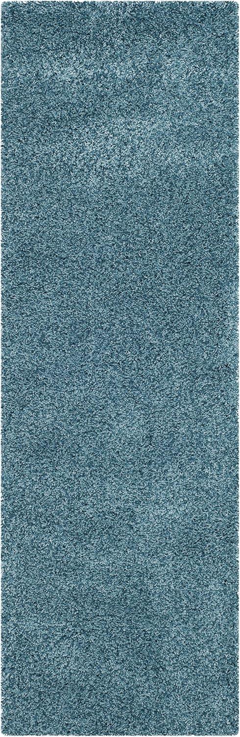 image:imageSAFAVIEH California Shag Collection Area Rug 53 x 76 Beige NonShedding amp Easy to Clean Ultra Plush Thick Pile Ideal for Living Room Bedroom Dining Space SG1511313Turquoise