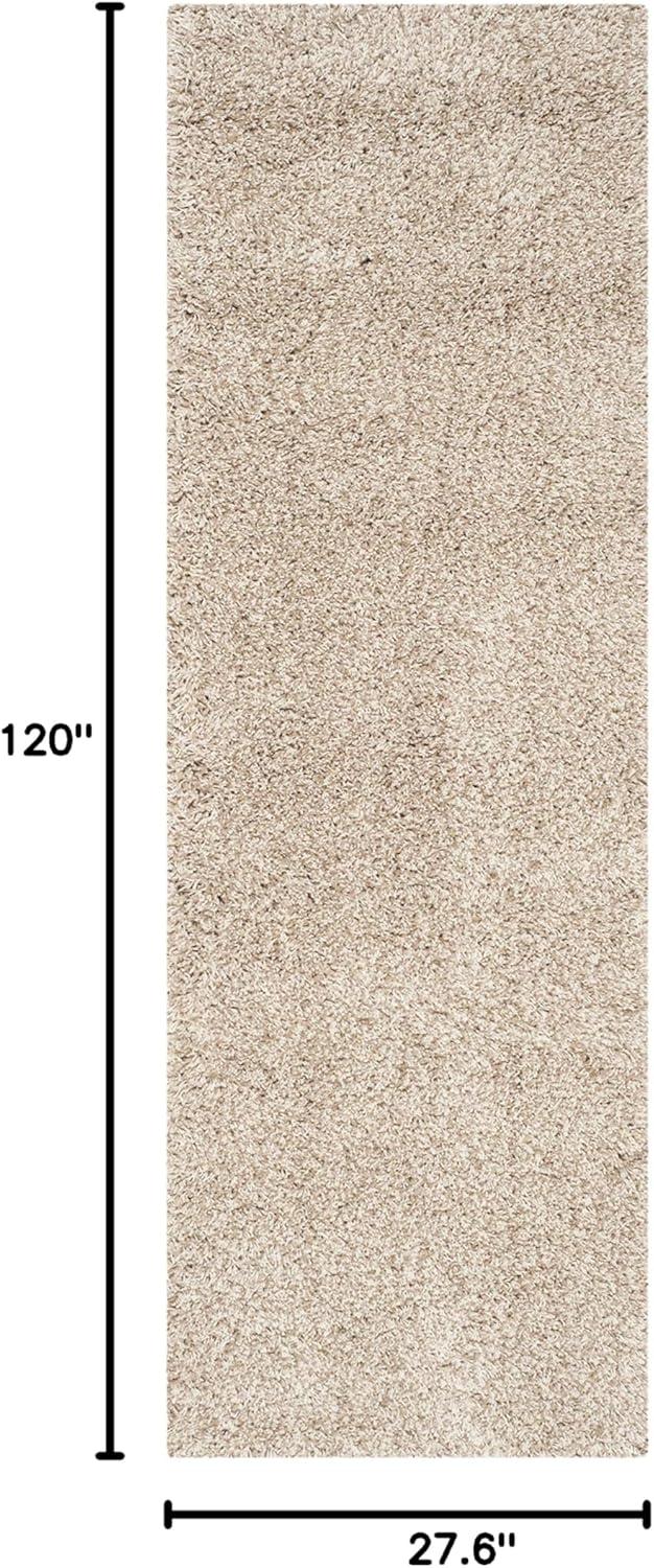 image:imageSAFAVIEH California Shag Collection Area Rug 53 x 76 Beige NonShedding amp Easy to Clean Ultra Plush Thick Pile Ideal for Living Room Bedroom Dining Space SG1511313Beige