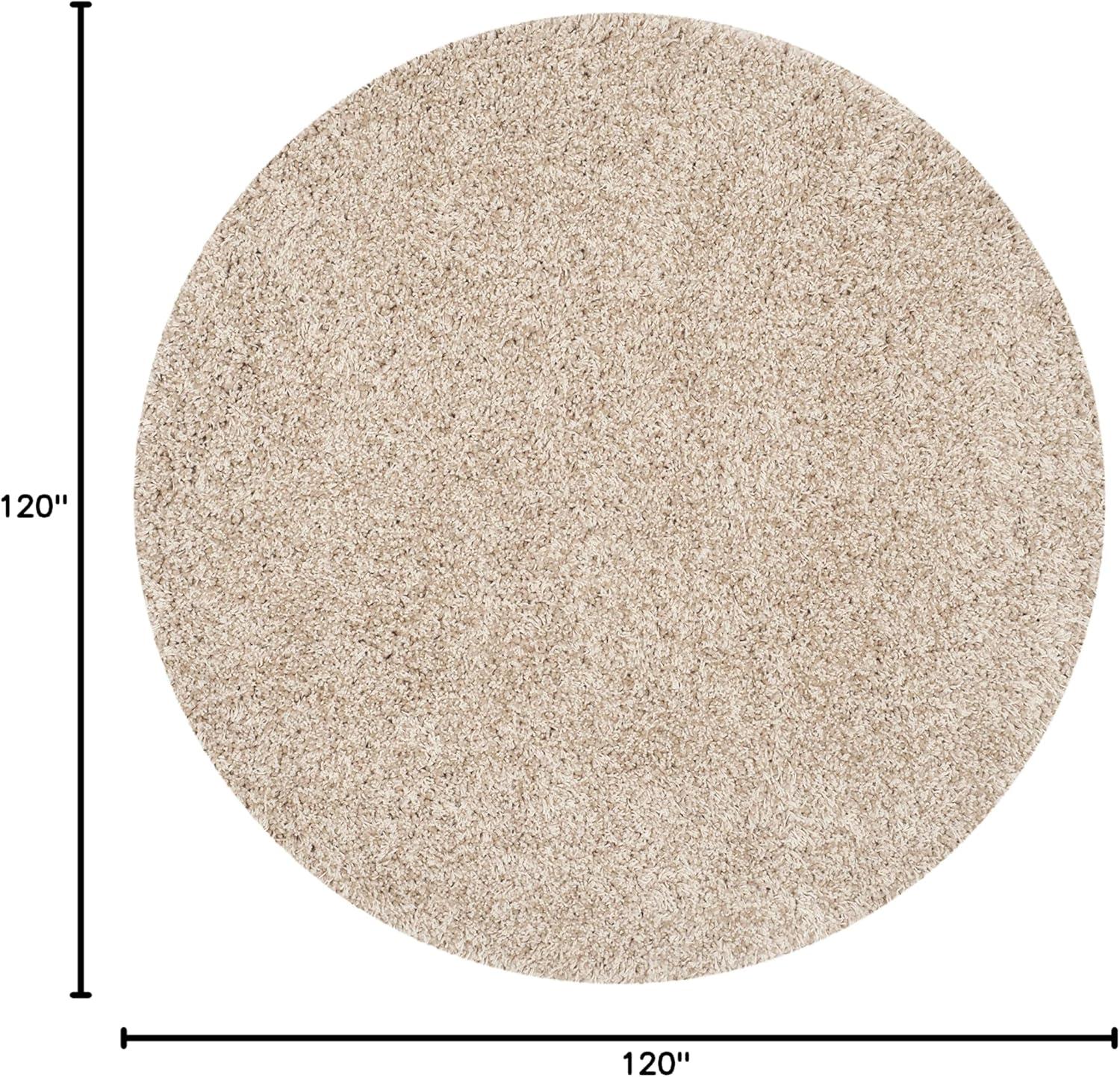 image:imageSAFAVIEH California Shag Collection Area Rug 53 x 76 Beige NonShedding amp Easy to Clean Ultra Plush Thick Pile Ideal for Living Room Bedroom Dining Space SG1511313Beige