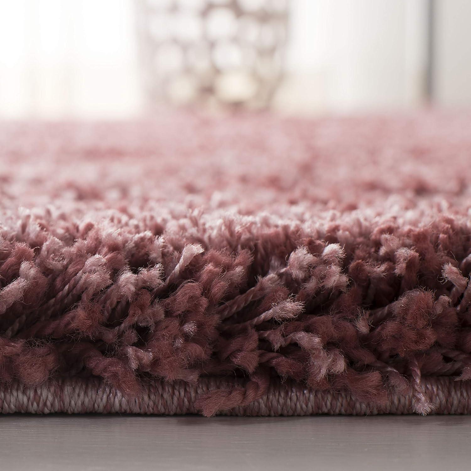 image:imageSAFAVIEH California Shag Collection Area Rug 53 x 76 Beige NonShedding amp Easy to Clean Ultra Plush Thick Pile Ideal for Living Room Bedroom Dining Space SG1511313Rose
