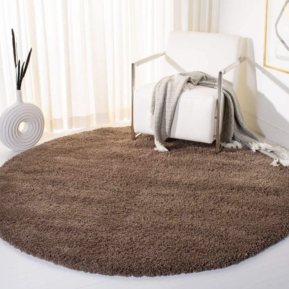 image:imageSAFAVIEH California Shag Collection Area Rug 53 x 76 Beige NonShedding amp Easy to Clean Ultra Plush Thick Pile Ideal for Living Room Bedroom Dining Space SG1511313Taupe