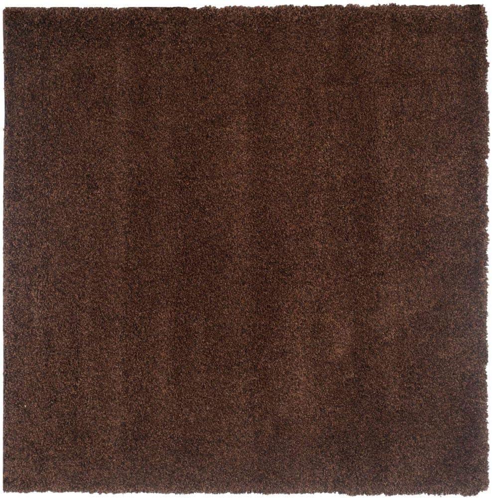 image:imageSAFAVIEH California Shag Collection Area Rug 53 x 76 Beige NonShedding amp Easy to Clean Ultra Plush Thick Pile Ideal for Living Room Bedroom Dining Space SG1511313Brown