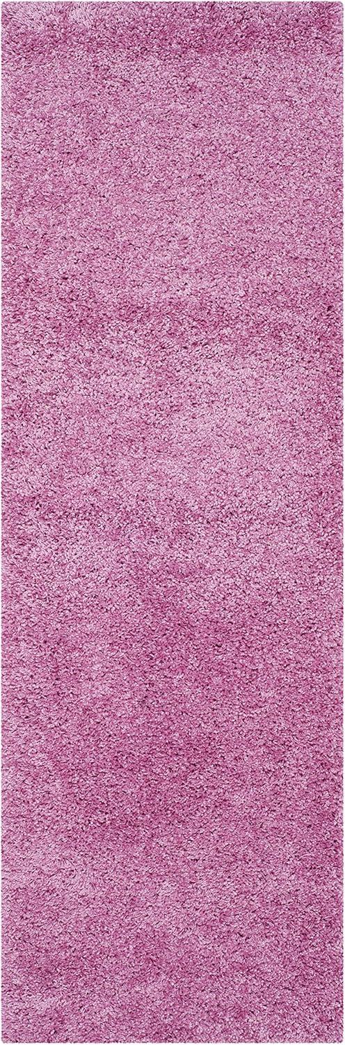 image:imageSAFAVIEH California Shag Collection Area Rug 53 x 76 Beige NonShedding amp Easy to Clean Ultra Plush Thick Pile Ideal for Living Room Bedroom Dining Space SG1511313Pink