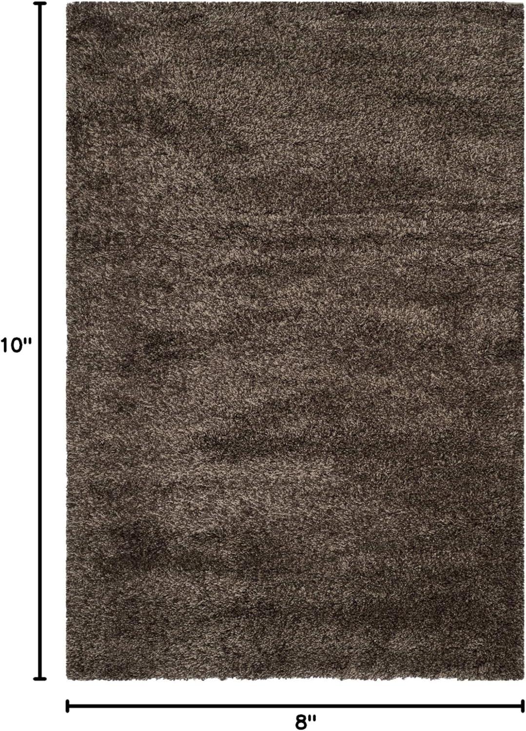 image:imageSAFAVIEH California Shag Collection Area Rug 53 x 76 Beige NonShedding amp Easy to Clean Ultra Plush Thick Pile Ideal for Living Room Bedroom Dining Space SG1511313Mushroom