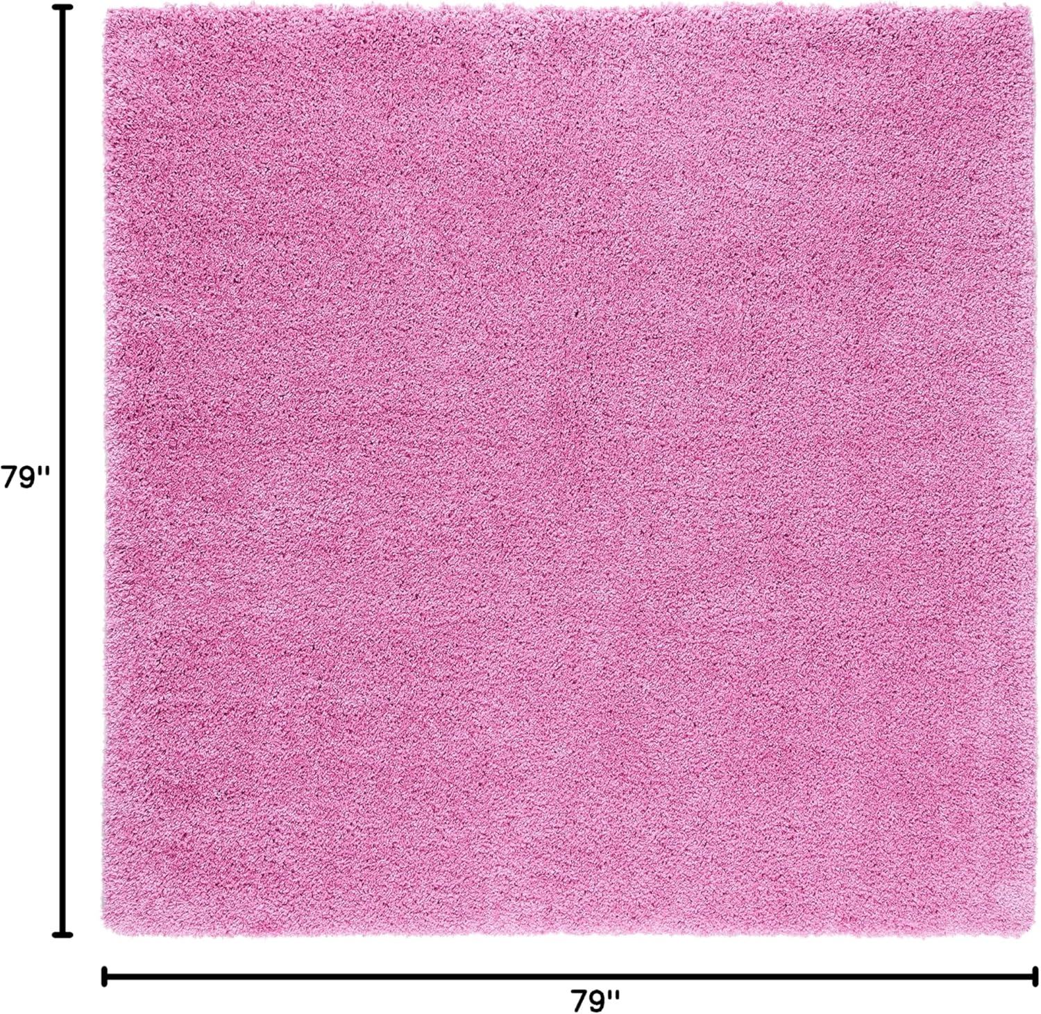 image:imageSAFAVIEH California Shag Collection Area Rug 53 x 76 Beige NonShedding amp Easy to Clean Ultra Plush Thick Pile Ideal for Living Room Bedroom Dining Space SG1511313Pink