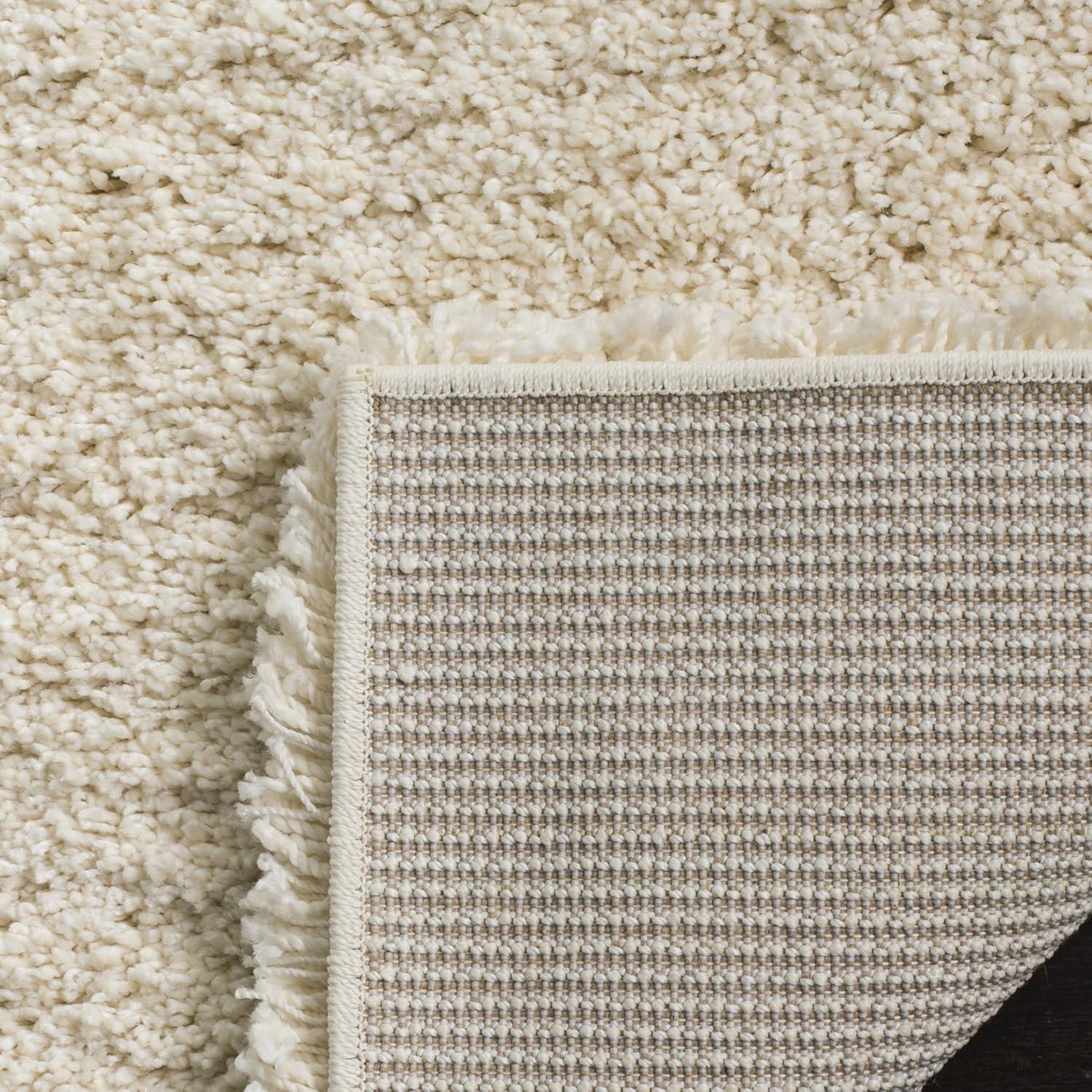 image:imageSAFAVIEH California Shag Collection Area Rug 53 x 76 Beige NonShedding amp Easy to Clean Ultra Plush Thick Pile Ideal for Living Room Bedroom Dining Space SG1511313Ivory