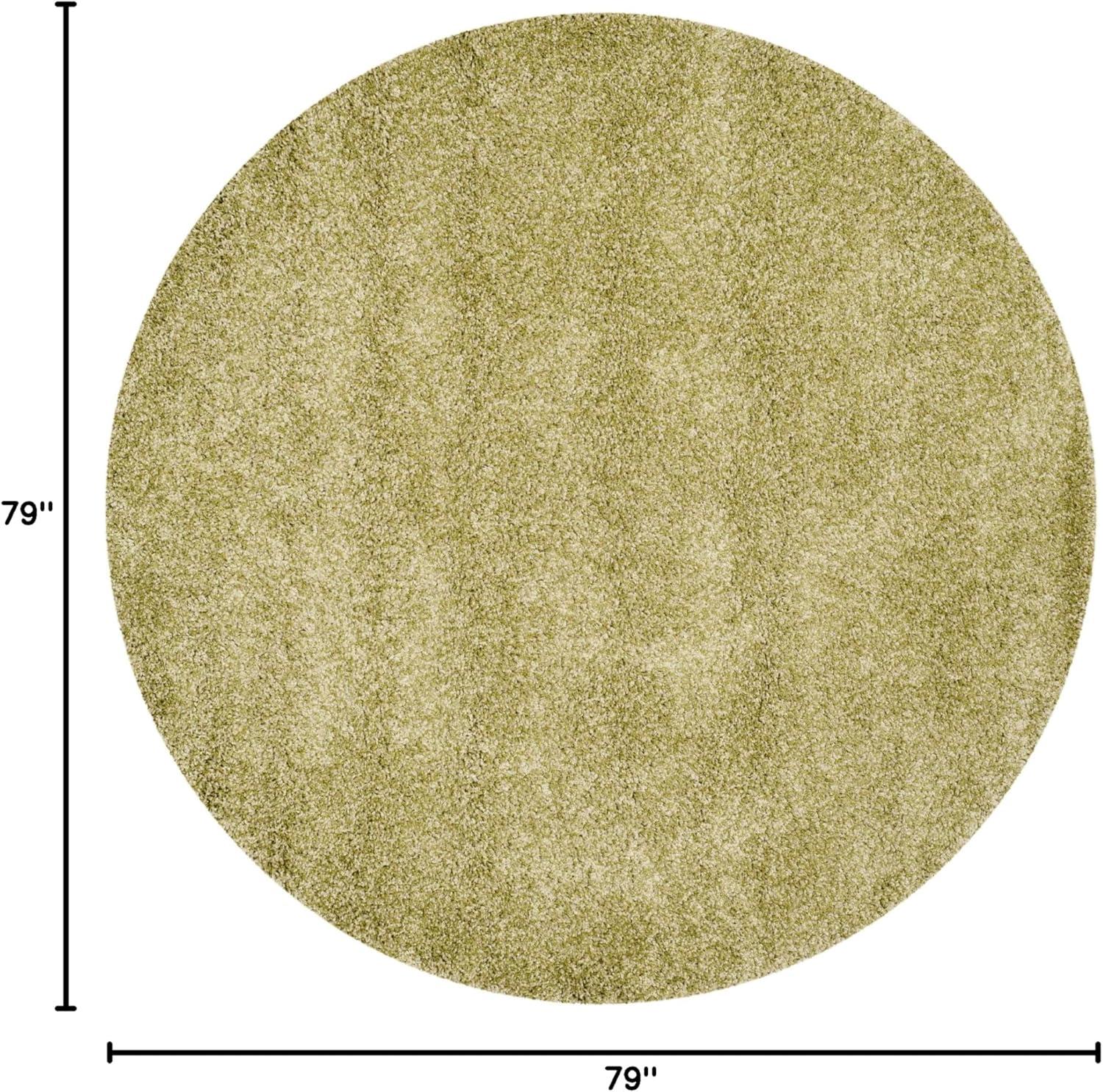 image:imageSAFAVIEH California Shag Collection Area Rug 53 x 76 Beige NonShedding amp Easy to Clean Ultra Plush Thick Pile Ideal for Living Room Bedroom Dining Space SG1511313Green