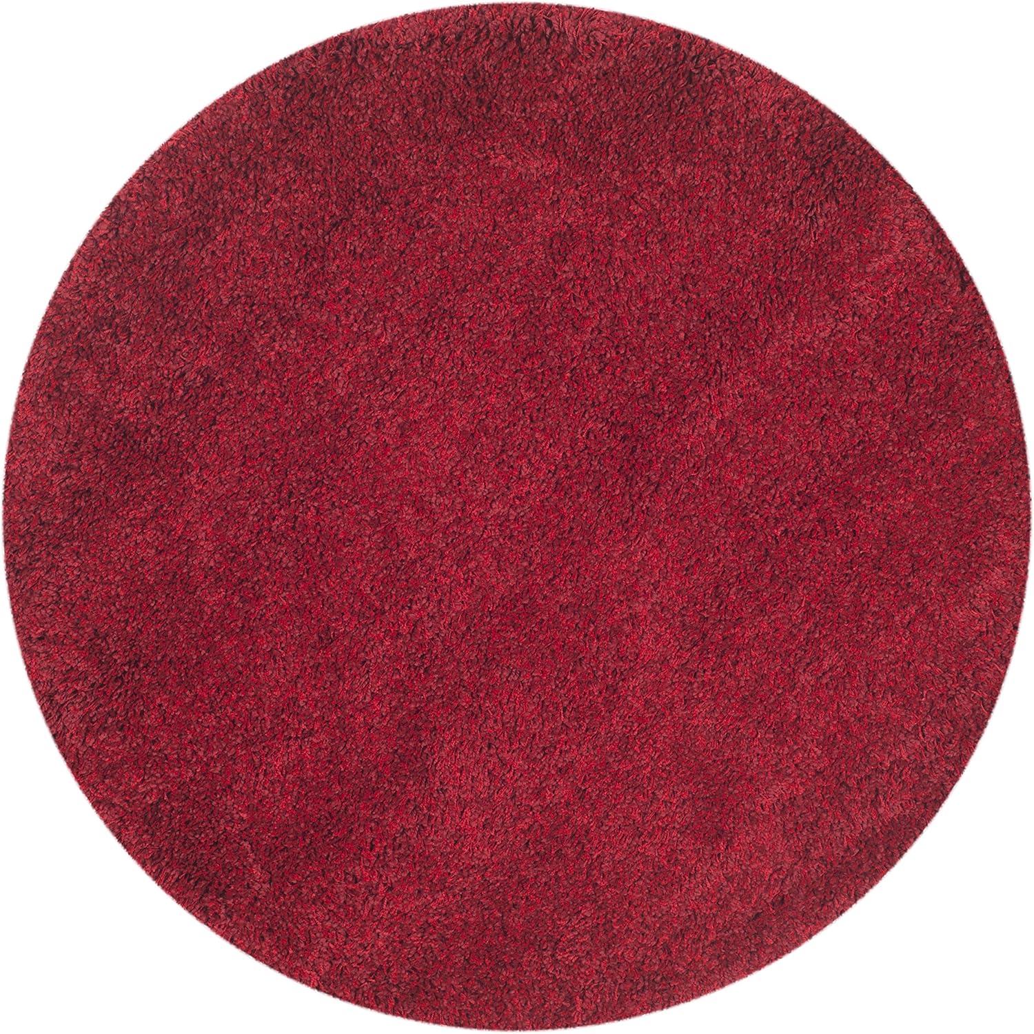 image:imageSAFAVIEH California Shag Collection Area Rug 53 x 76 Beige NonShedding amp Easy to Clean Ultra Plush Thick Pile Ideal for Living Room Bedroom Dining Space SG1511313Red
