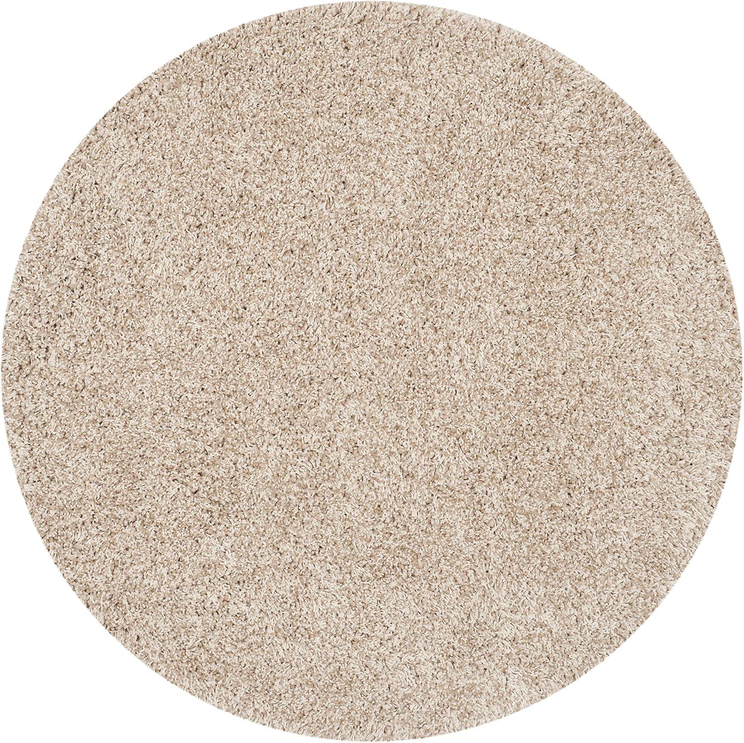 image:imageSAFAVIEH California Shag Collection Area Rug 53 x 76 Beige NonShedding amp Easy to Clean Ultra Plush Thick Pile Ideal for Living Room Bedroom Dining Space SG1511313Beige