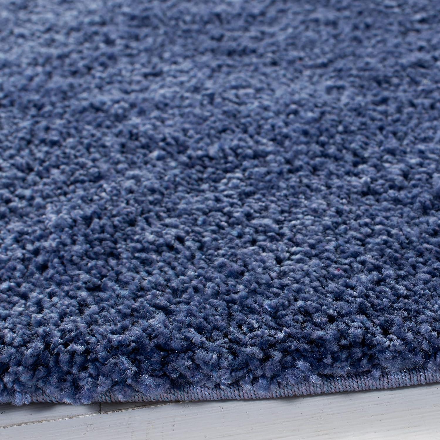 image:imageSAFAVIEH California Shag Collection Area Rug 53 x 76 Beige NonShedding amp Easy to Clean Ultra Plush Thick Pile Ideal for Living Room Bedroom Dining Space SG1511313Periwinkle