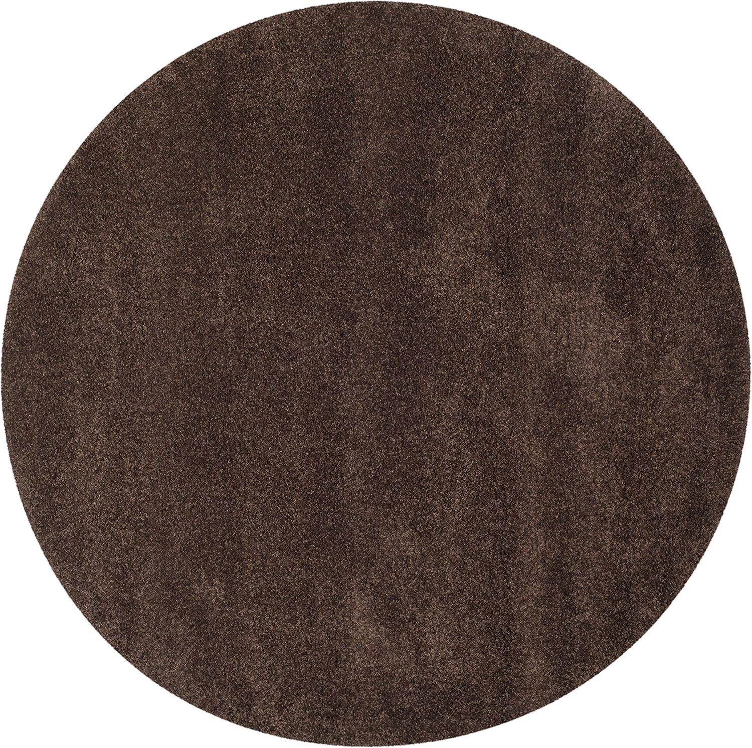 image:imageSAFAVIEH California Shag Collection Area Rug 53 x 76 Beige NonShedding amp Easy to Clean Ultra Plush Thick Pile Ideal for Living Room Bedroom Dining Space SG1511313Brown