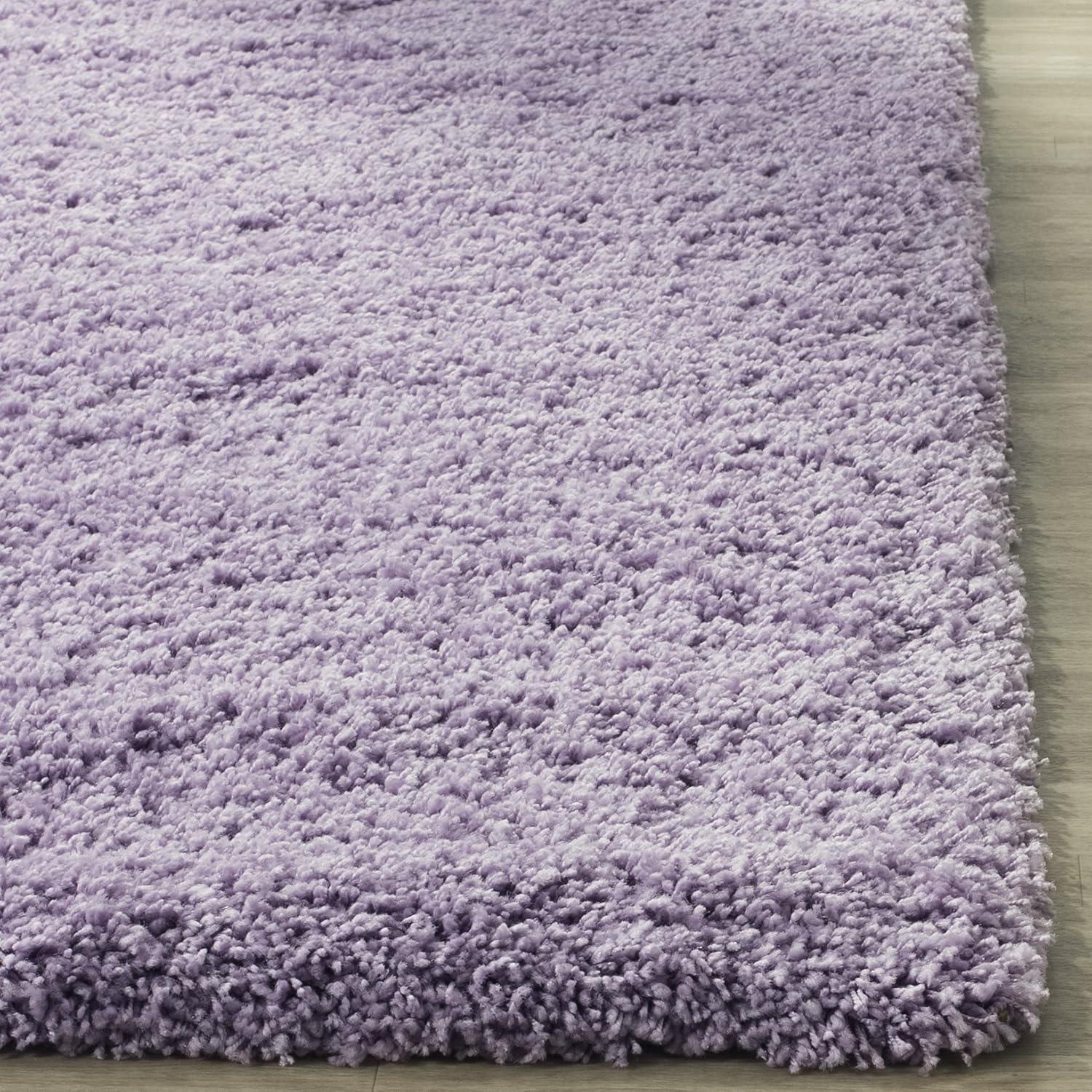 image:imageSAFAVIEH California Shag Collection Area Rug 53 x 76 Beige NonShedding amp Easy to Clean Ultra Plush Thick Pile Ideal for Living Room Bedroom Dining Space SG1511313Lilac
